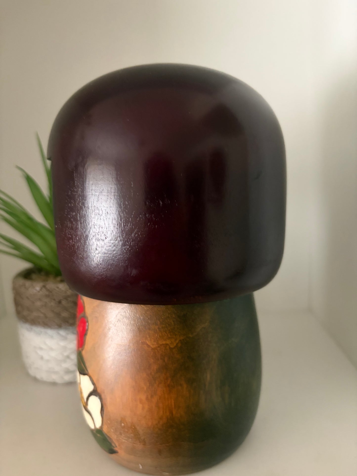 Vintage Gumma kokeshi by Kisaku