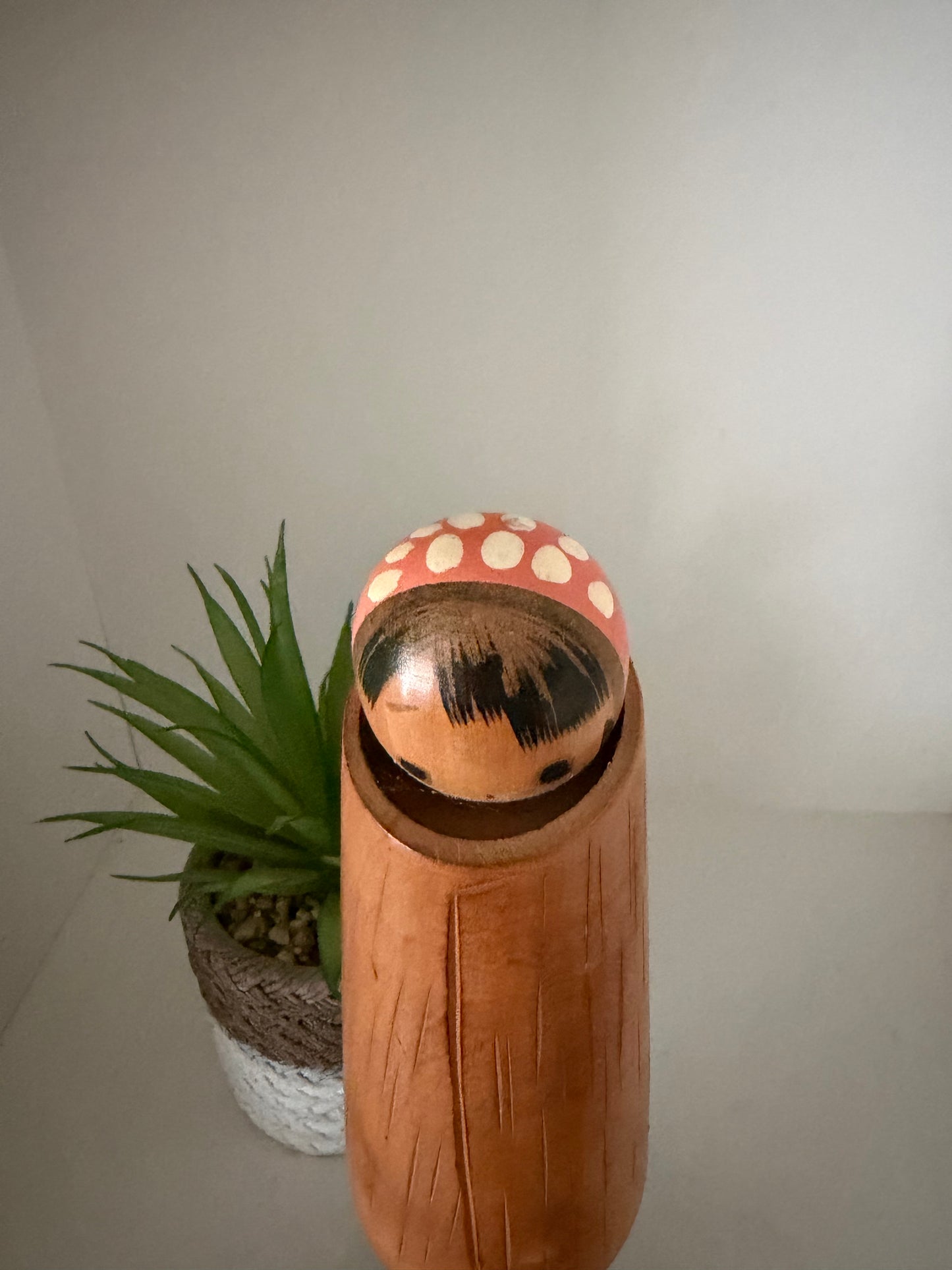 Rare vintage Yukinko kokeshi by Takeda Masashi (1930-)