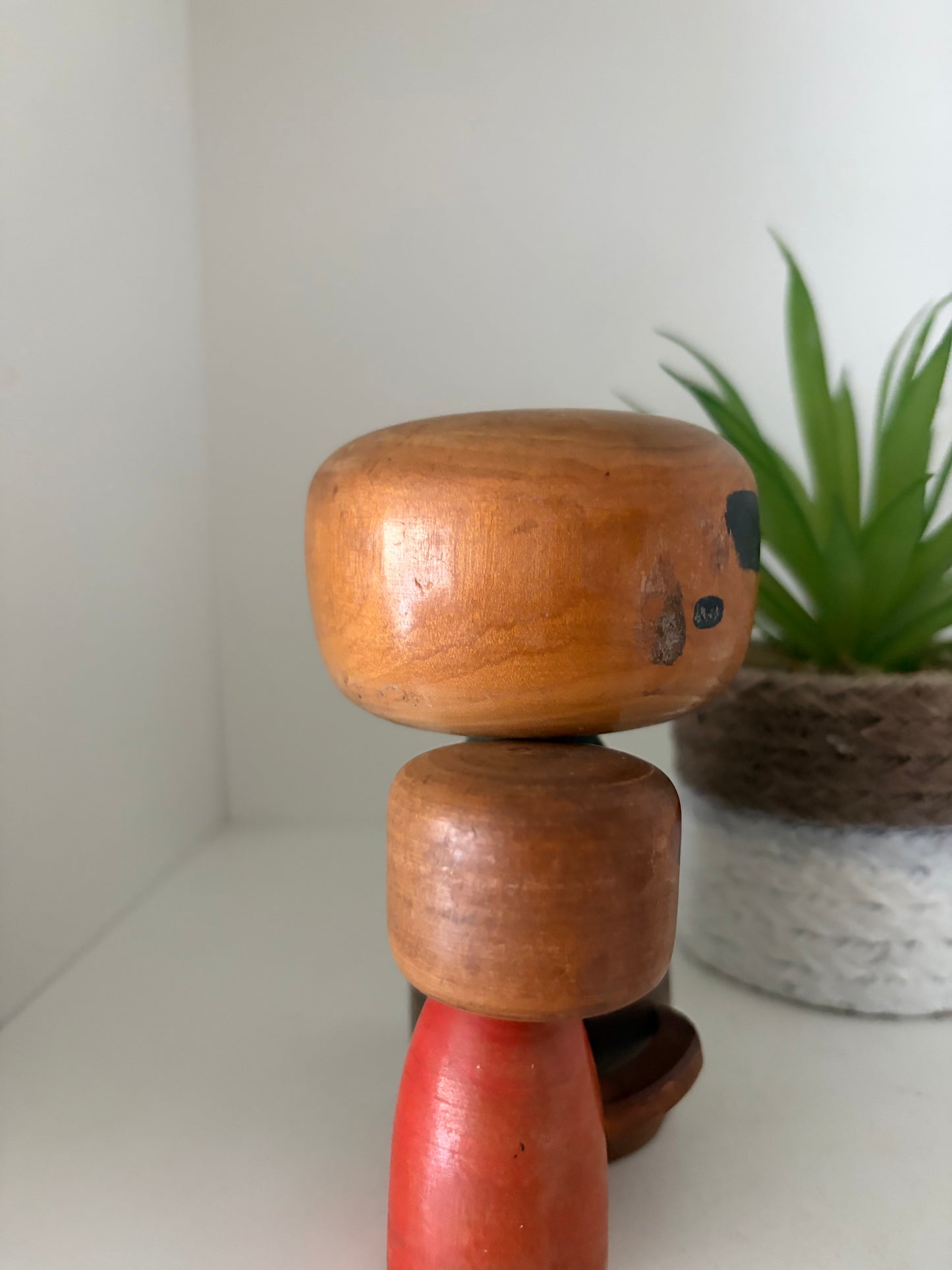 Exclusive Rare Vintage Creative Kokeshi by renowned artisan Ikuyoshi Yokozuka - Mother and child