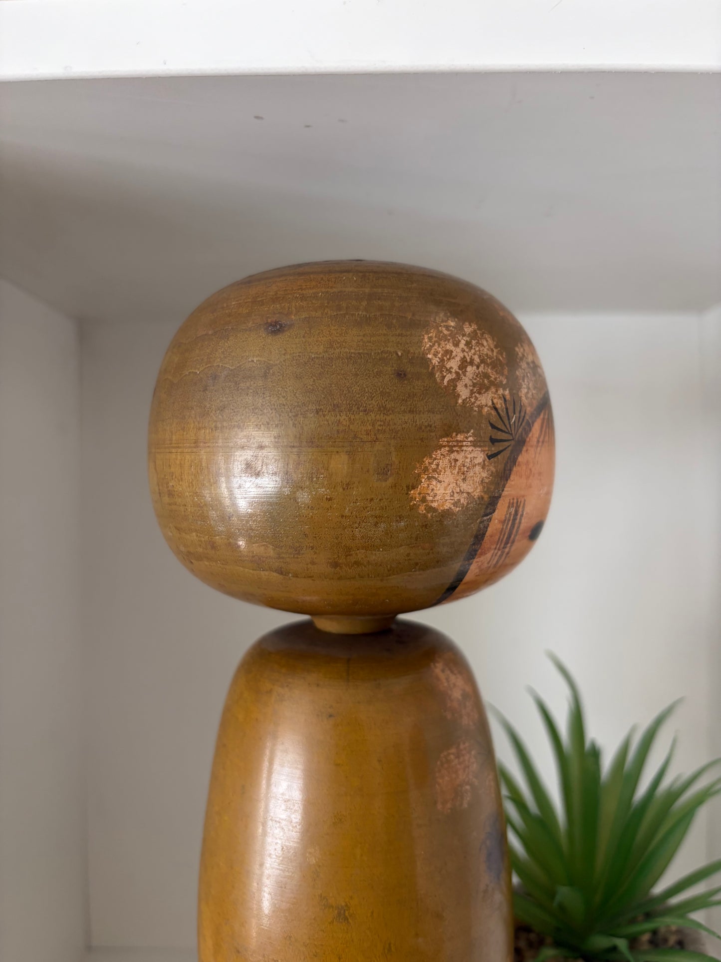 Vintage Sosaku kokeshi by Kato Masami (1925-)