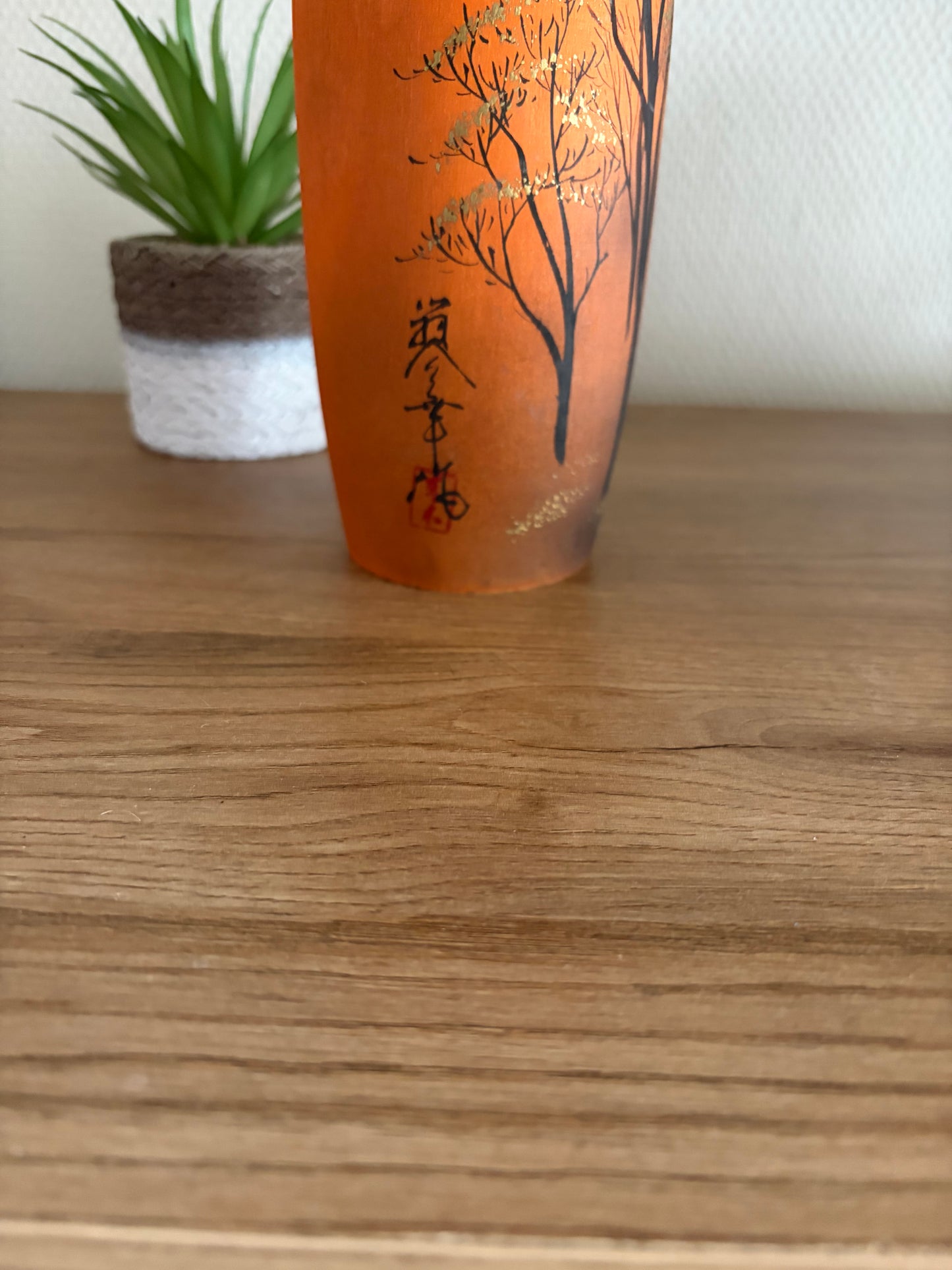 Exclusive vintage Sosaku kokeshi by Aoki Ryoka (1931-)
