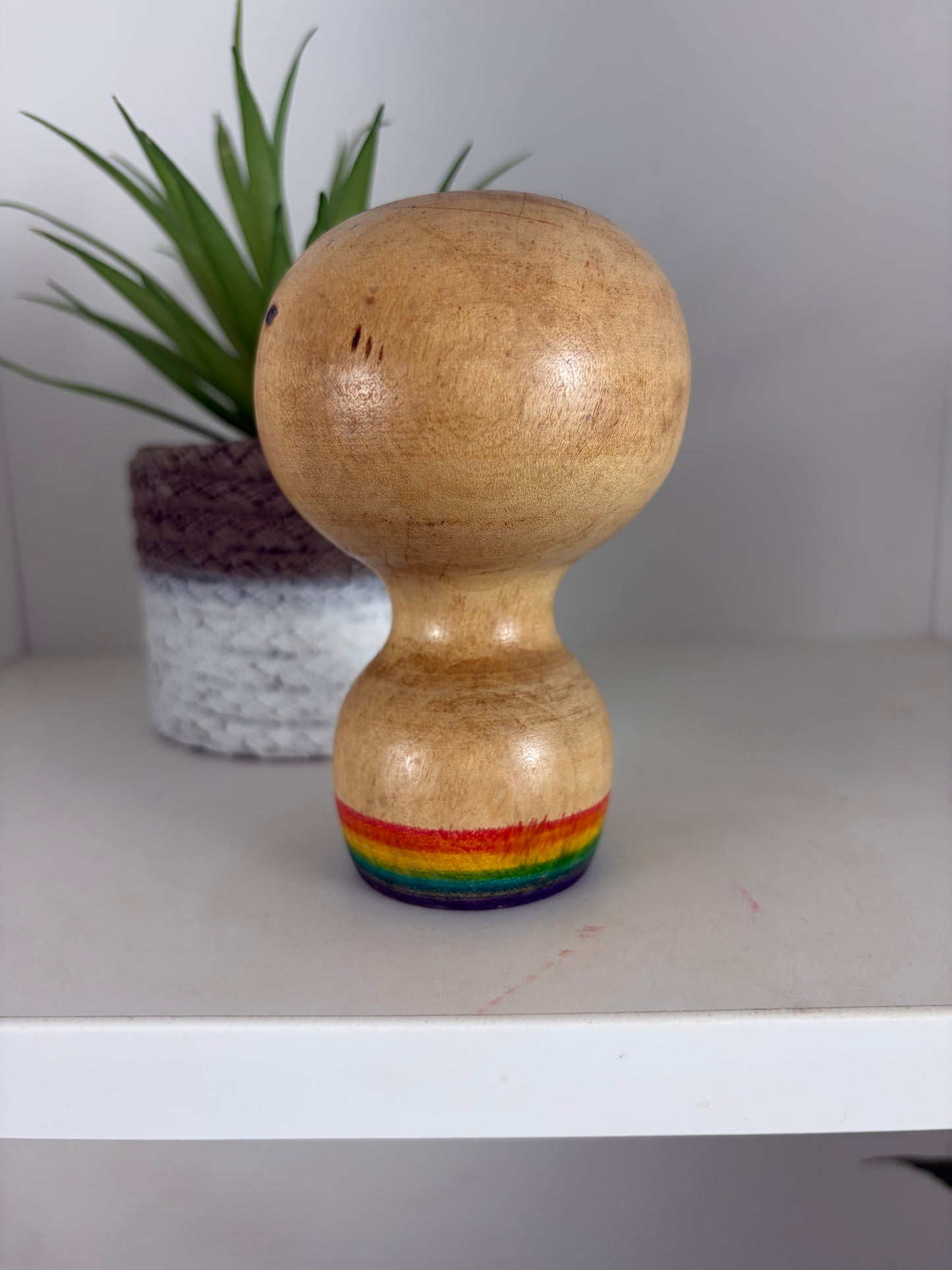 Vintage Sosaku kokeshi by Ryosuke
