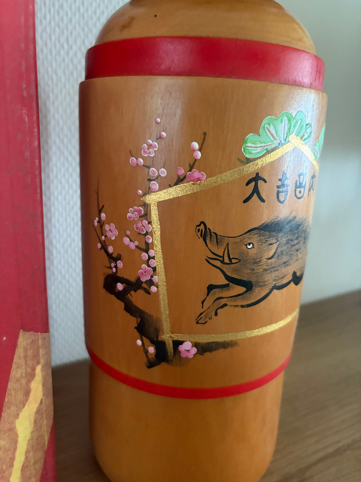 Exclusive HUGE Sosaku kokeshi by Sato Kouson