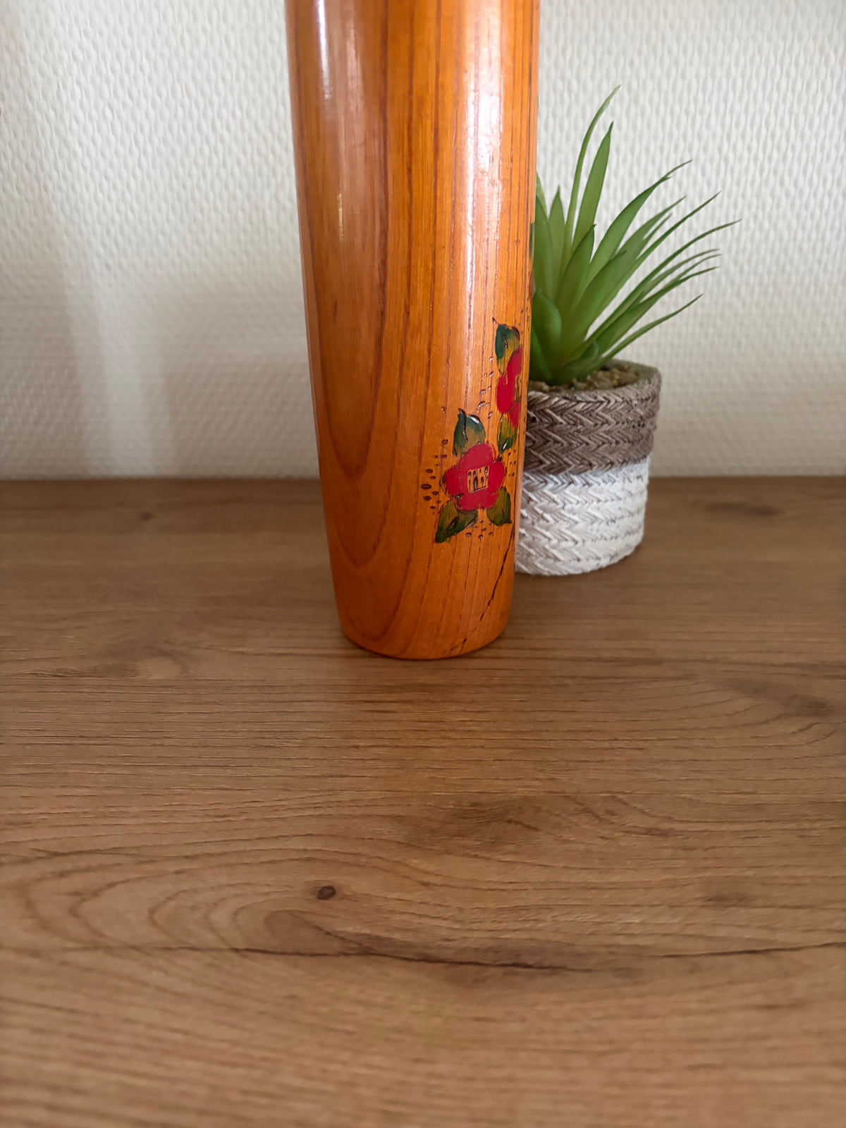 Vintage Sosaku kokeshi by Toa Sekiguchi (1942-) - Dated 1979