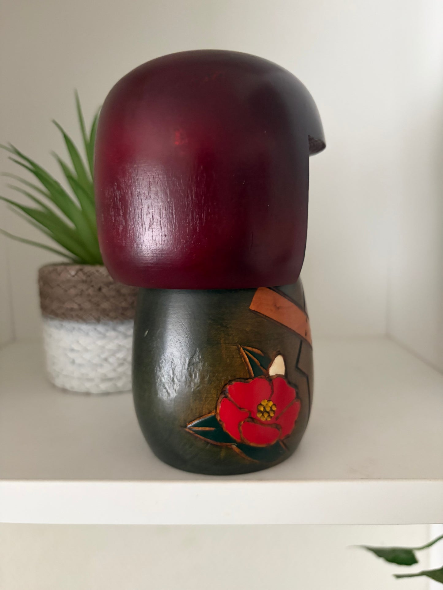 Vintage Gumma kokeshi by kisaku