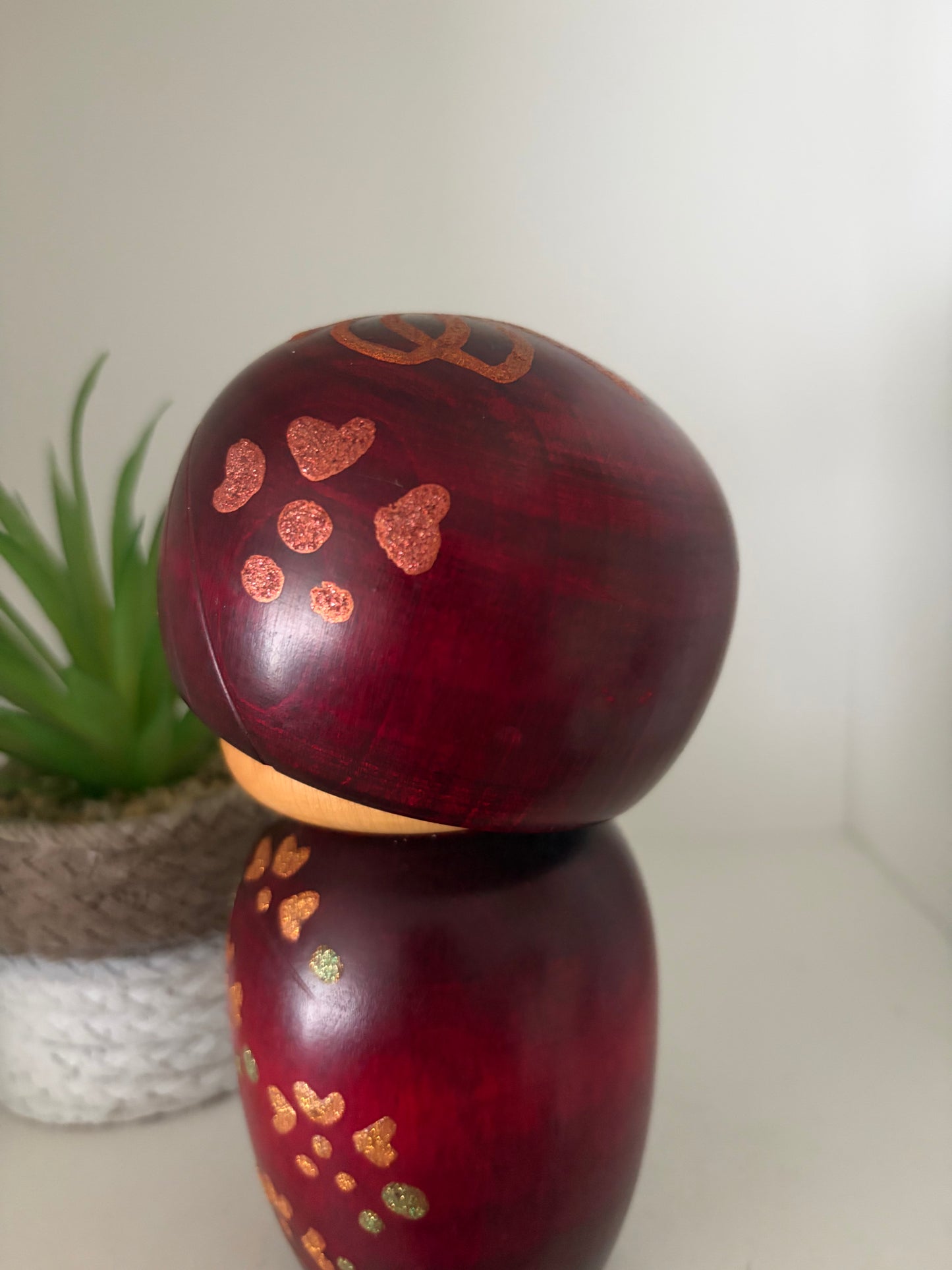 Beautiful vintage creative Kokeshi by Toshio Sekiguchi (1947-)