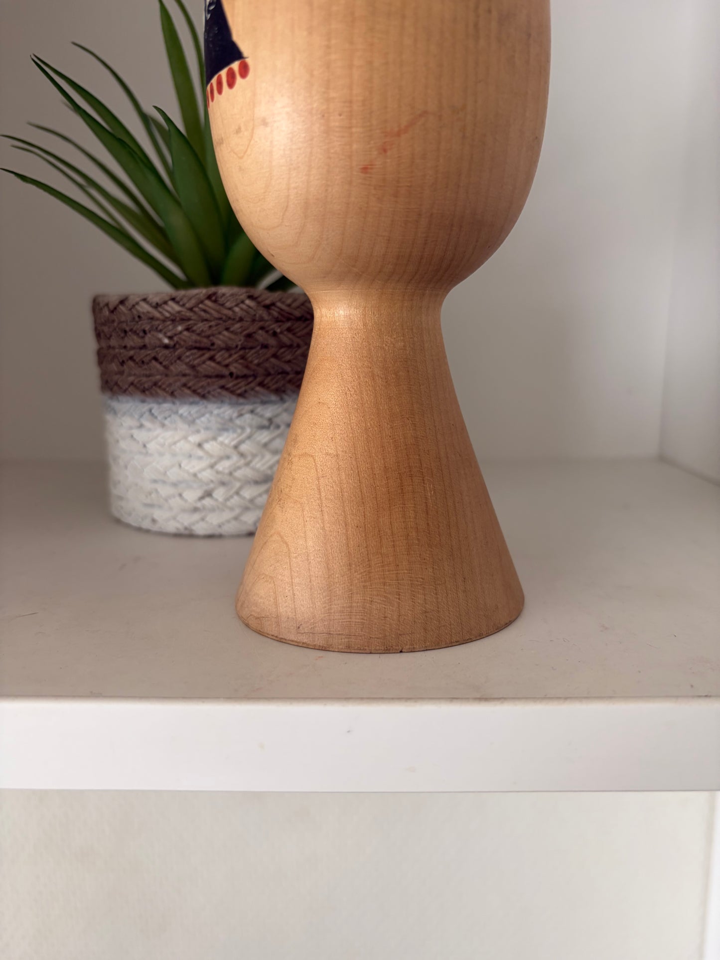 Rare Vintage Creative Kokeshi by Fukuju Yusa (1930-2001)