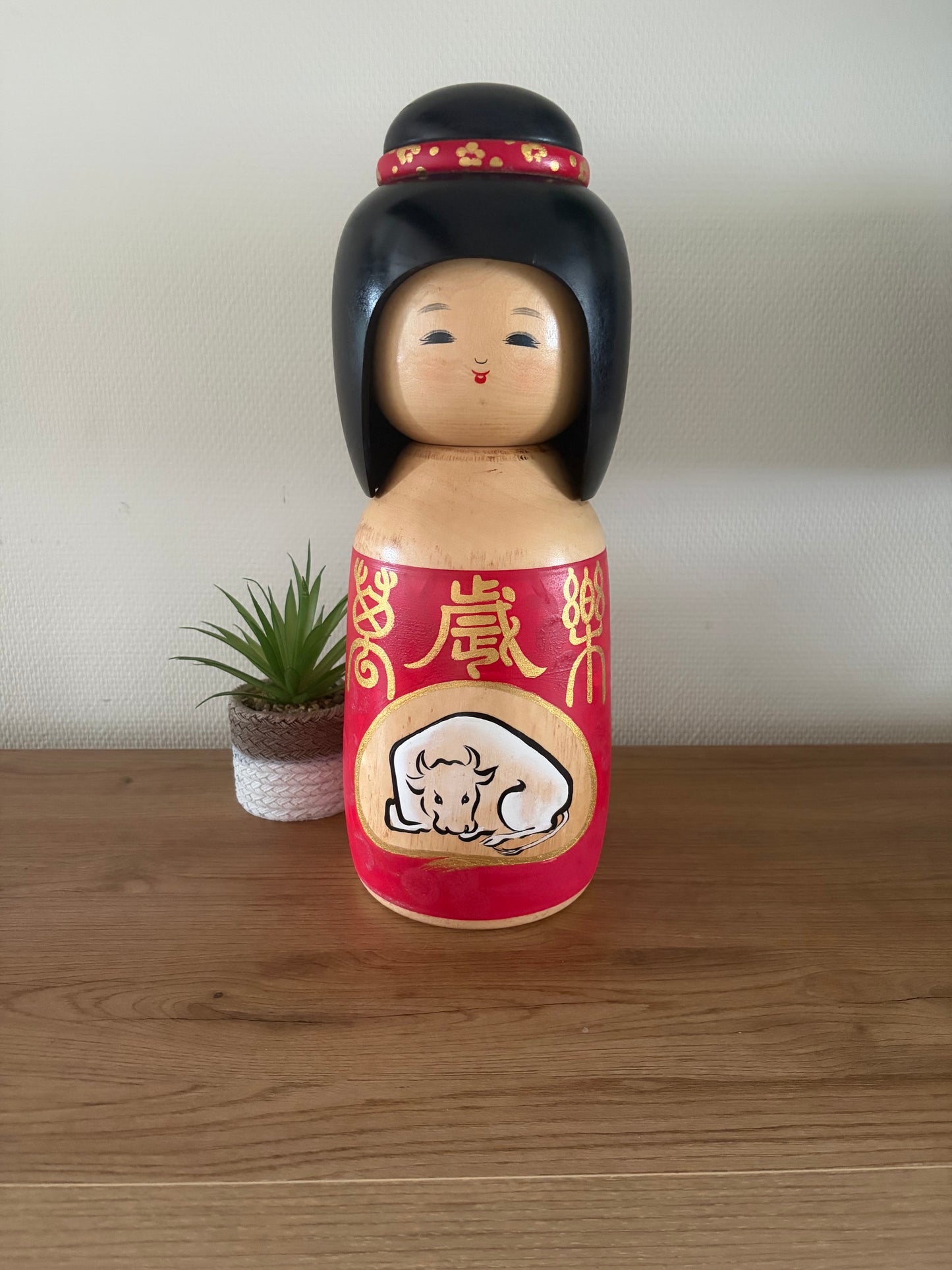 Exclusive vintage Creative kokeshi by Sato Kouson