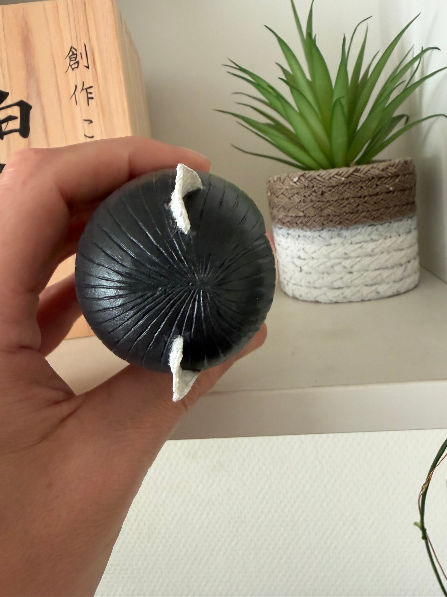 Exclusive one off a kind kokeshi by Nagisa Hirano!