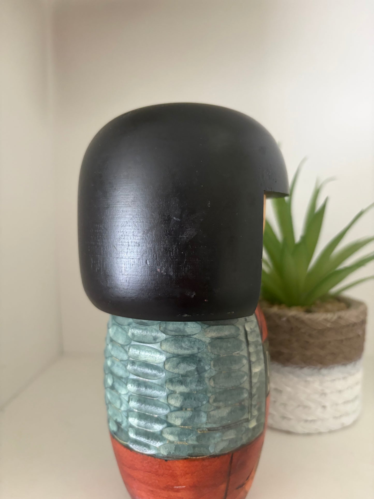 Vintage Gumma kokeshi by Kisaku