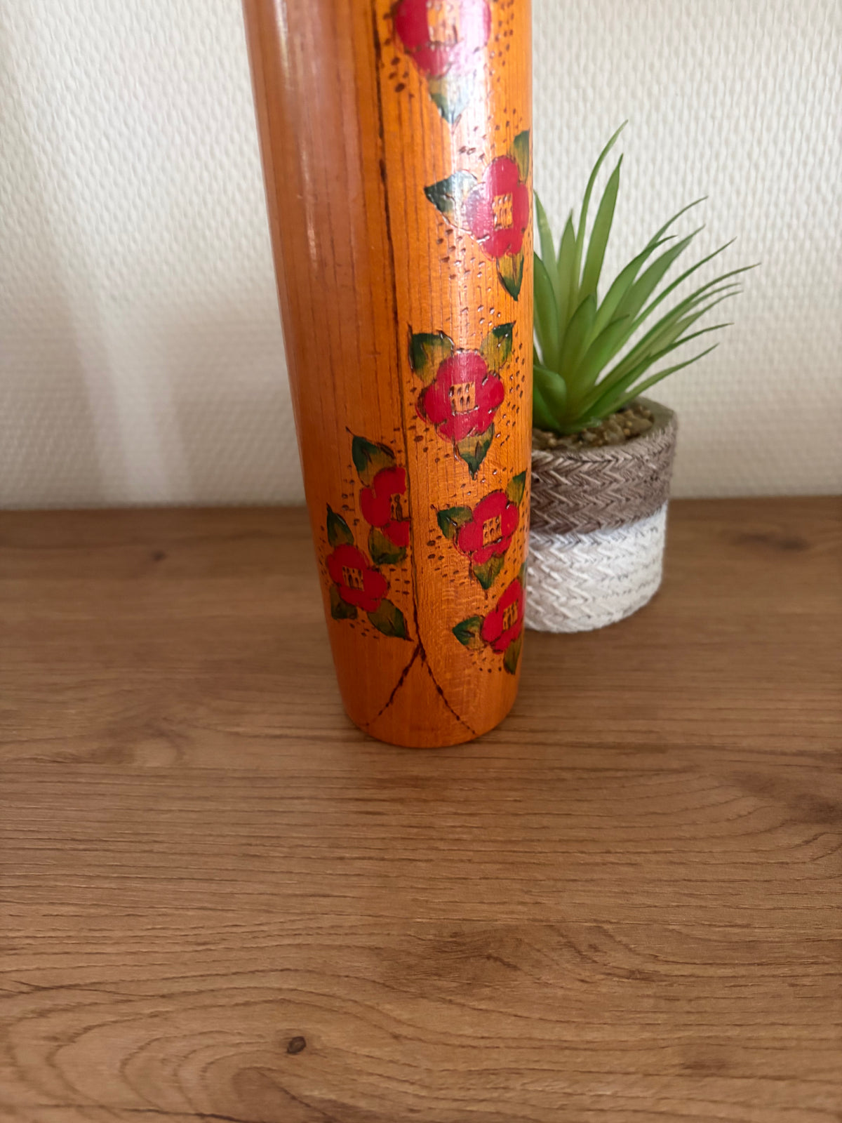 Vintage Sosaku kokeshi by Toa Sekiguchi (1942-) - Dated 1979