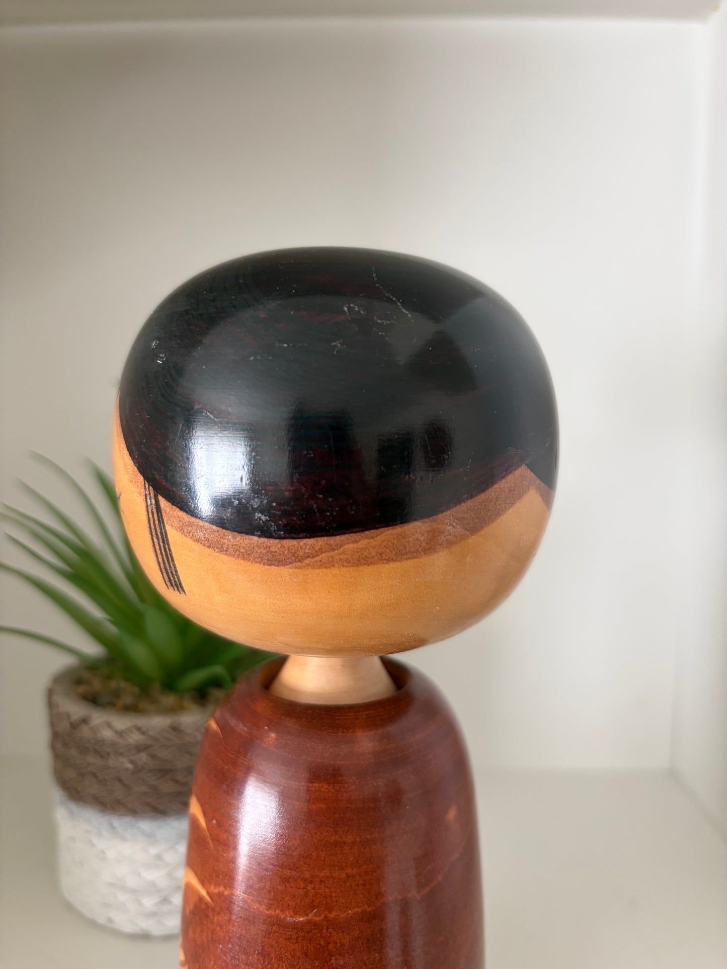 Vintage Sosaku kokeshi by Izumi Morijiro