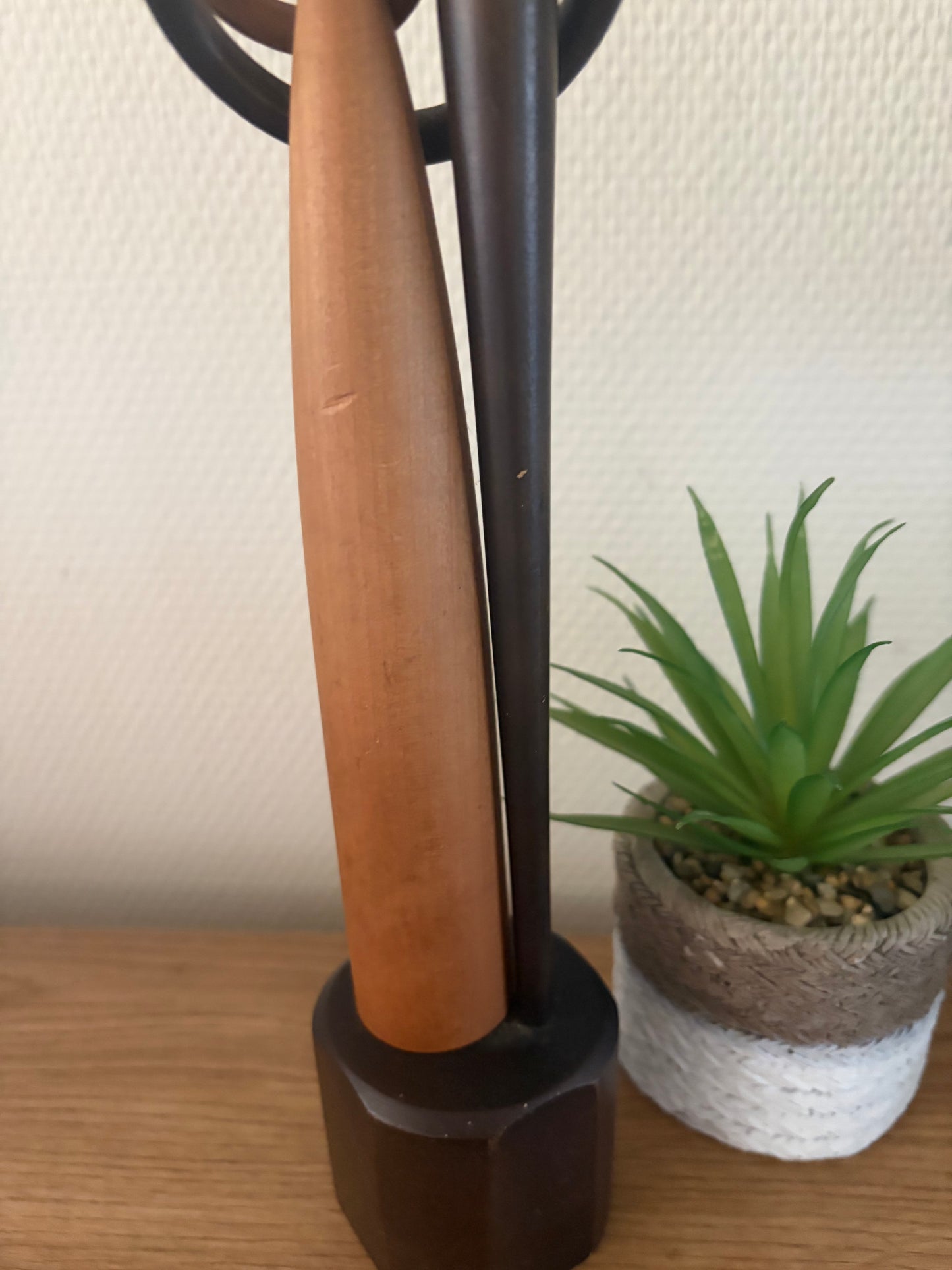 Rare vintage creative kokeshi by Taizan Sugisaki - Akebono