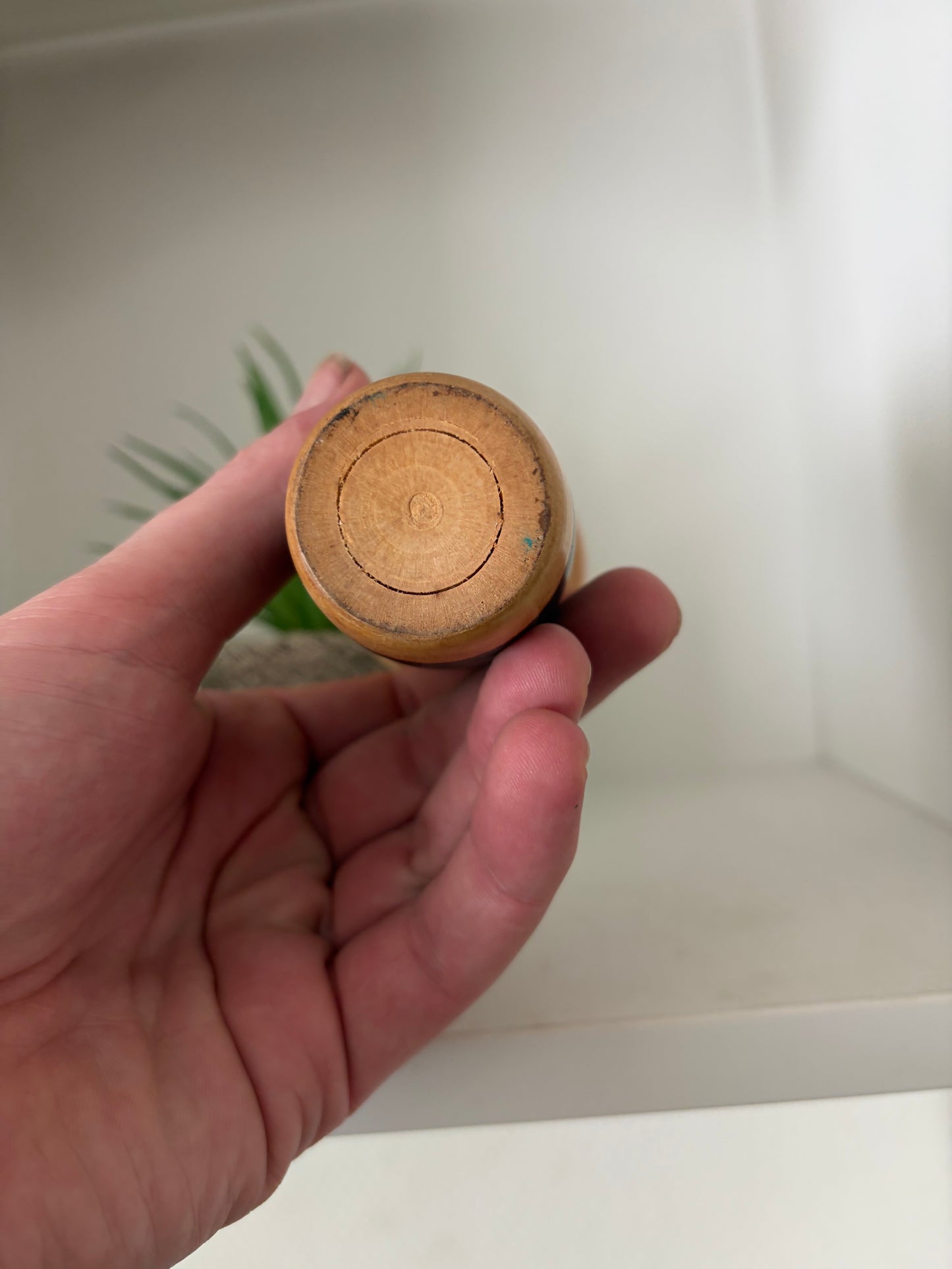 Rare Vintage Creative Kokeshi by renowned artisan Ikuyoshi Yokozuka