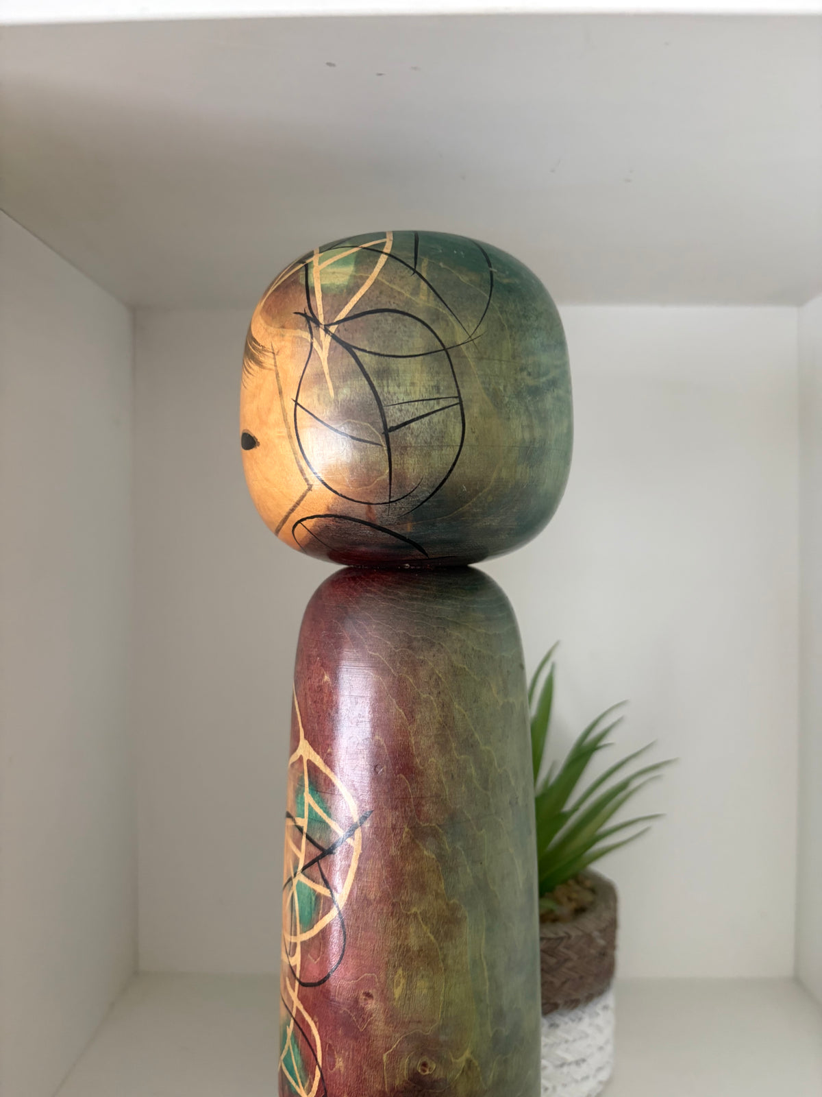 Vintage Sosaku kokeshi by Kato Masami