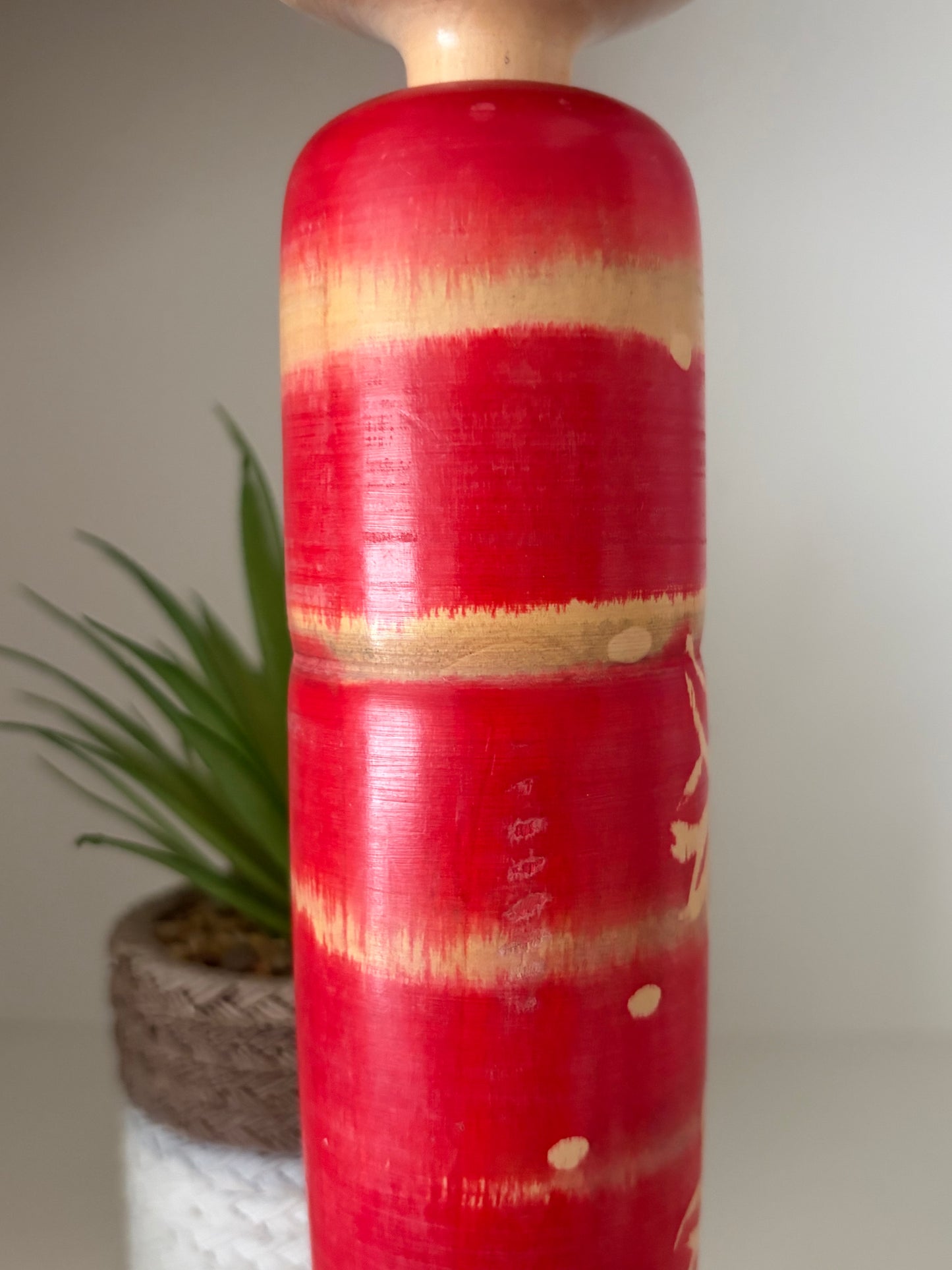 Rare Vintage Creative Kokeshi By Kahei Katase (1922-2015)