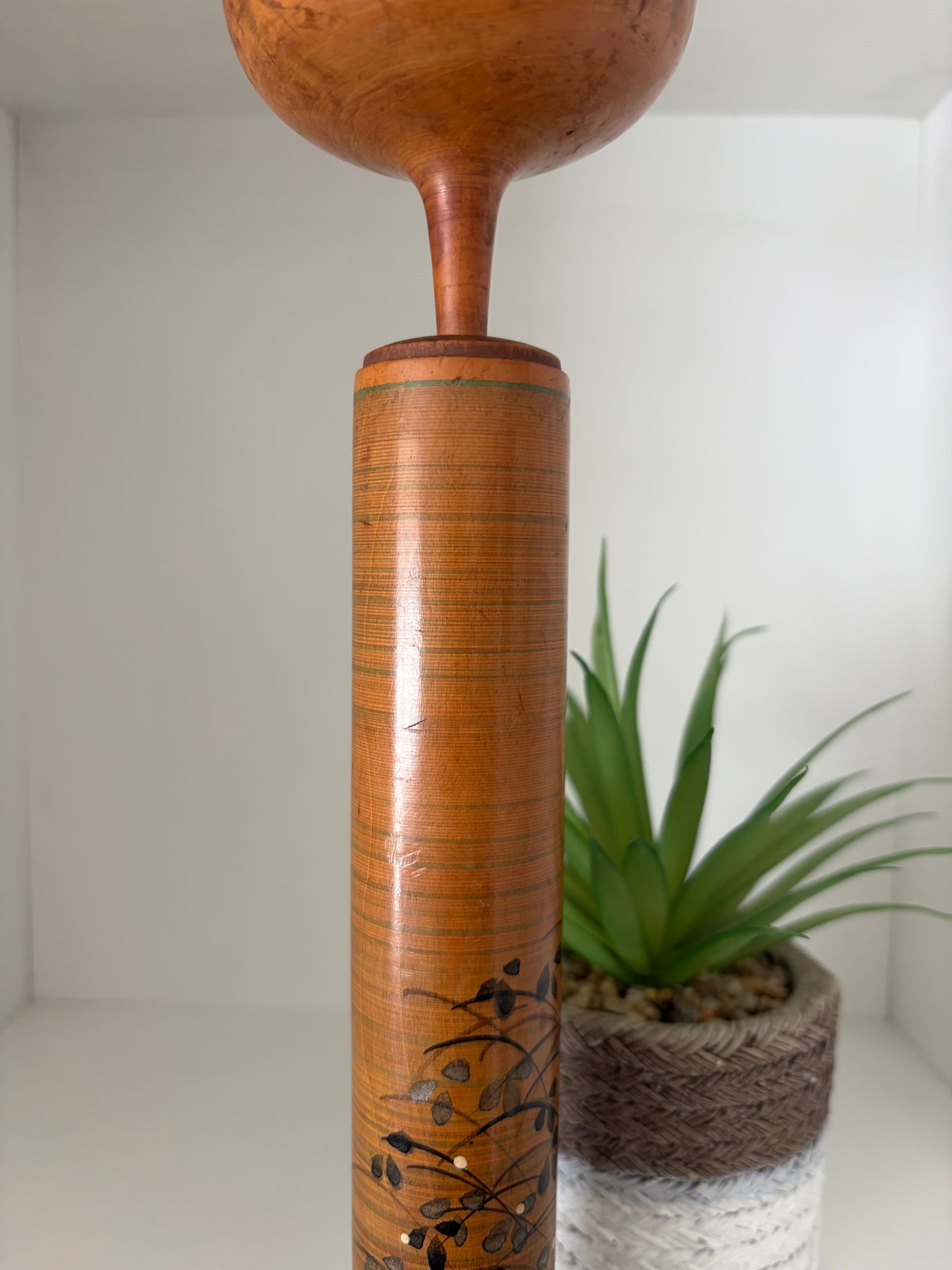 Rare Vintage Creative Kokeshi By Kahei Katase (1922-2015)