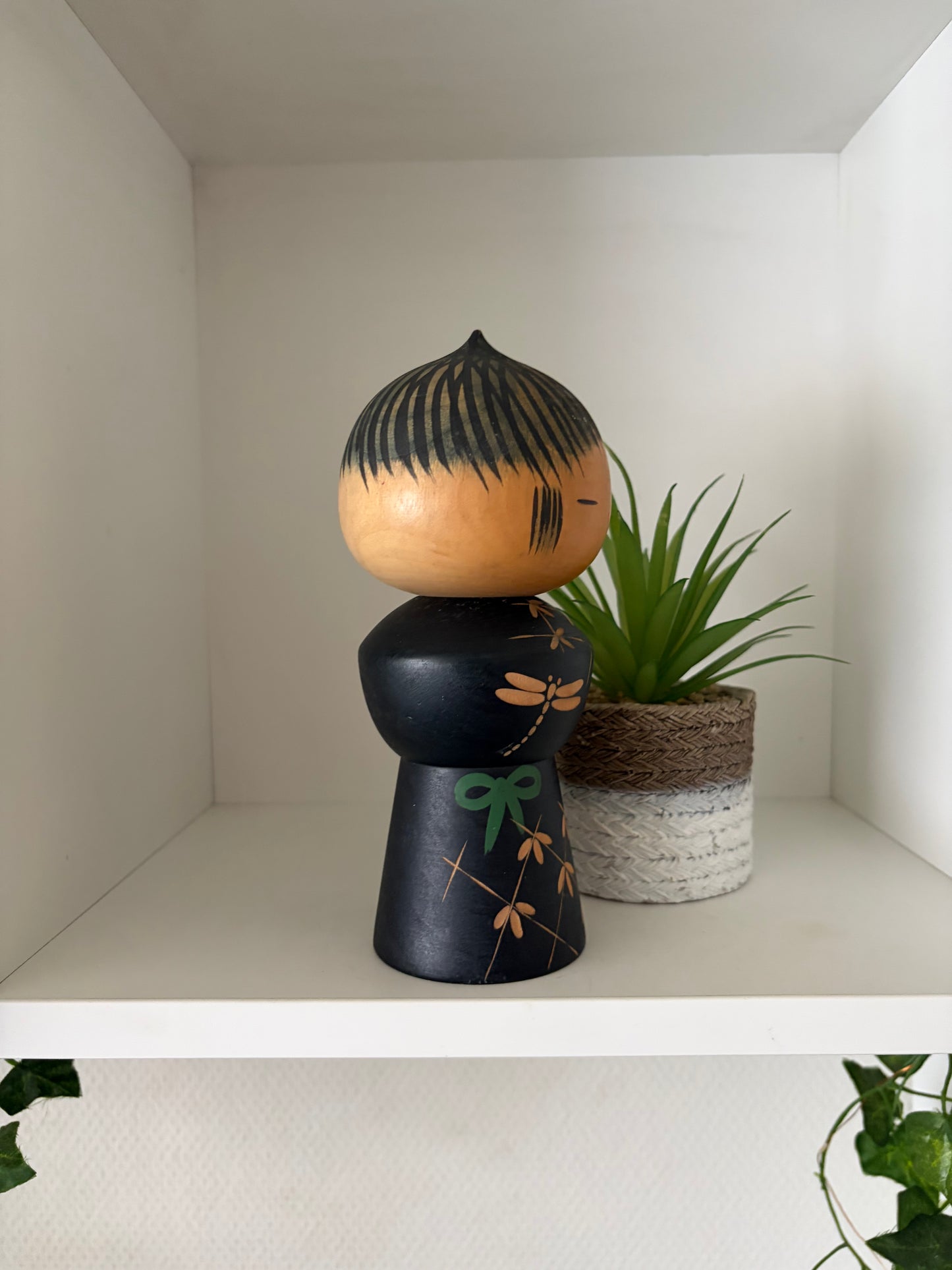Rare Creative kokeshi made by Yuji Kawase (1918-2002)