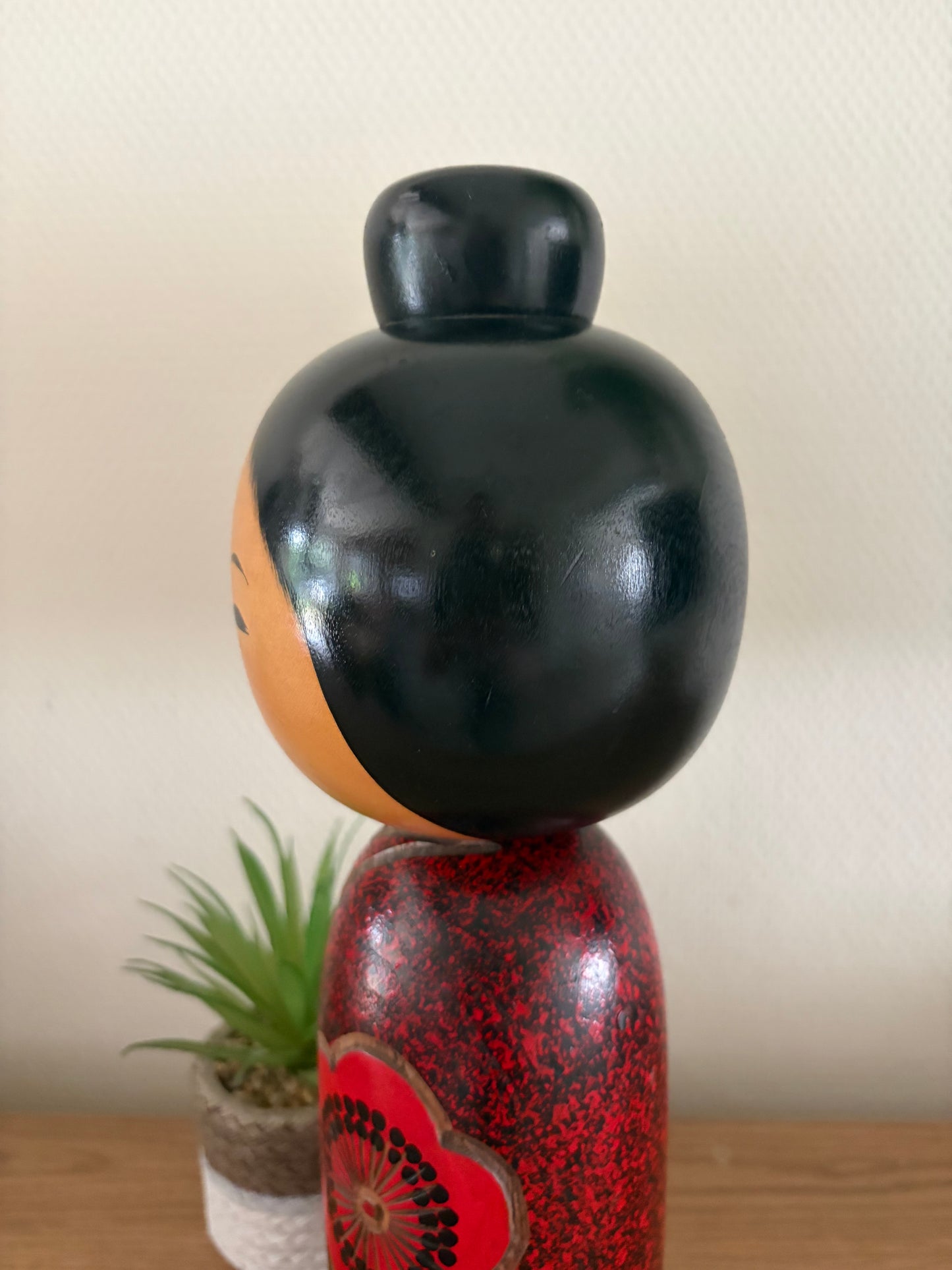 Rare vintage Sosaku kokeshi by Sato Kouson