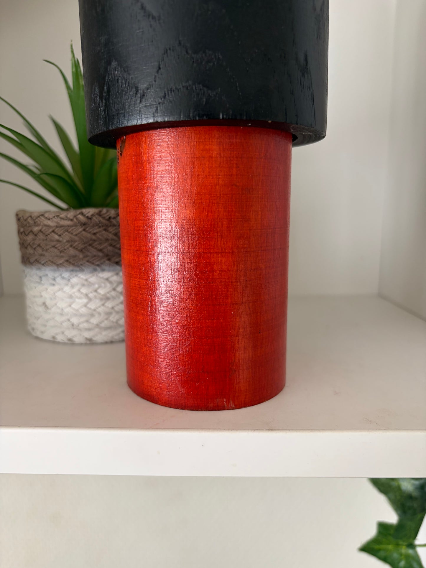 Vintage Gumma kokeshi by Kazuo Takamizawa (1927-)