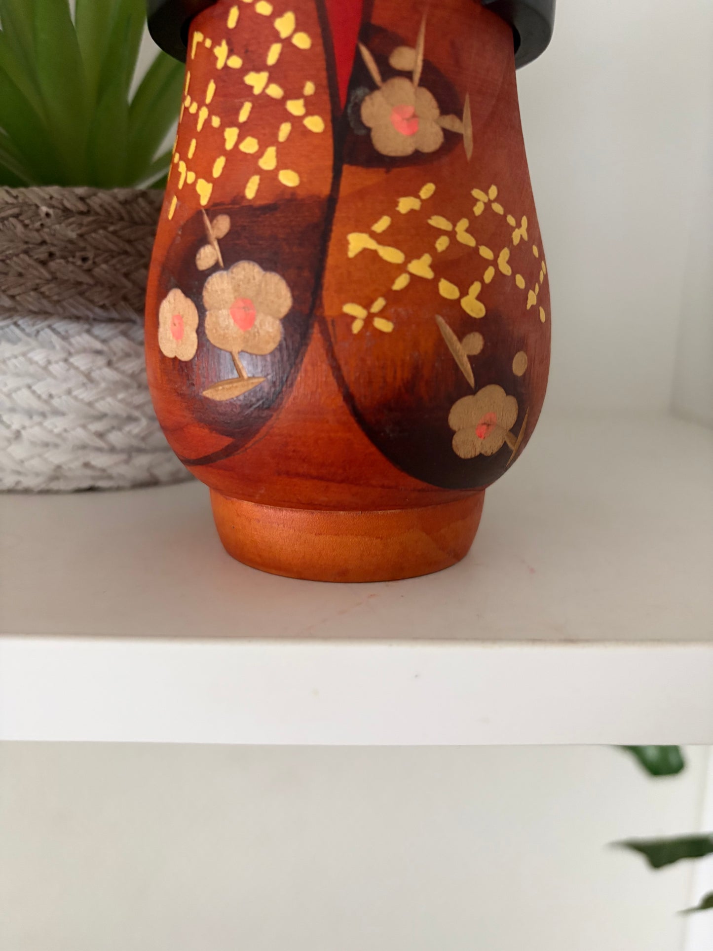Vintage Gumma Kokeshi By Kazuo Takamizawa (1927-)