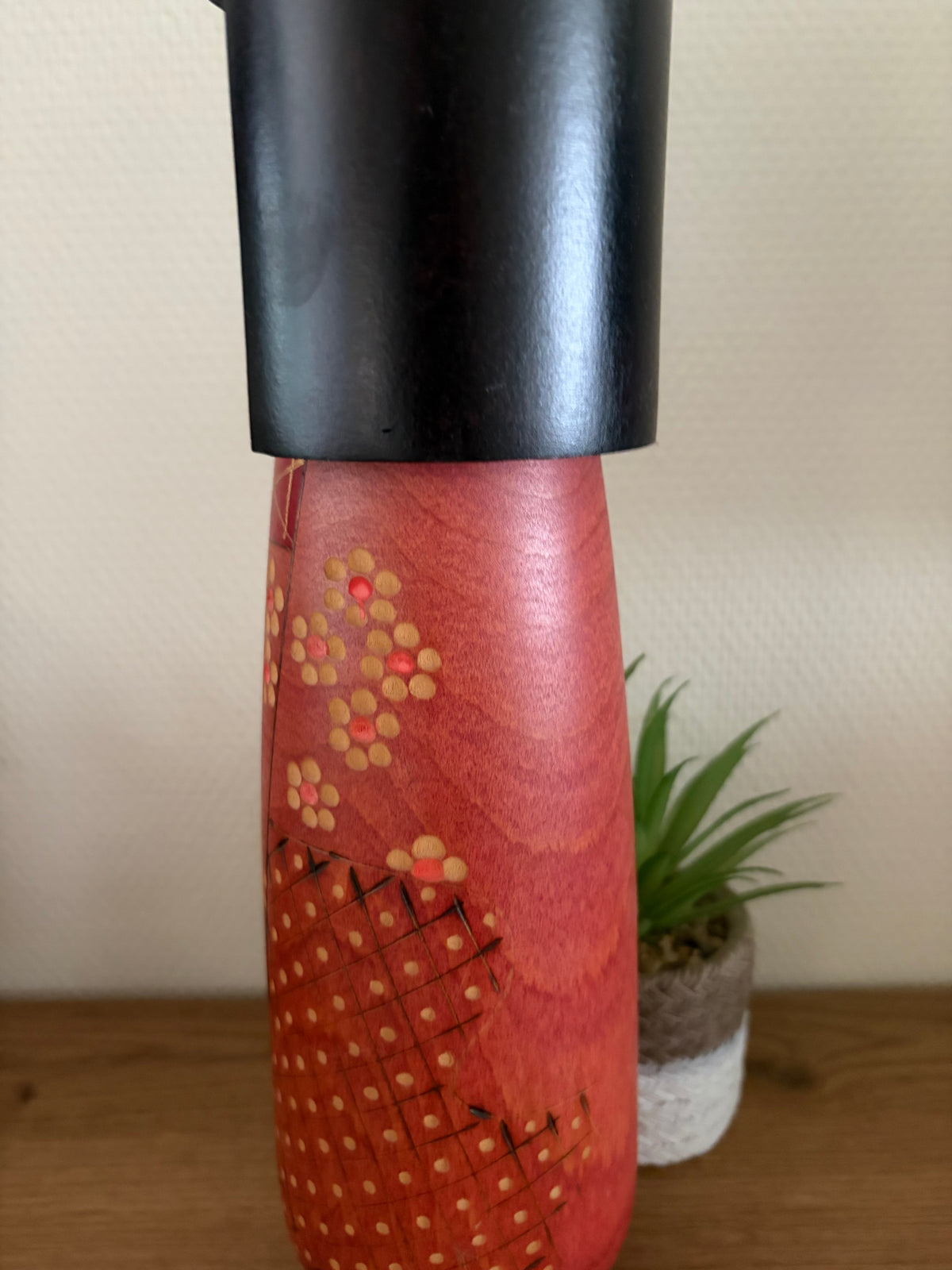 Vintage XL Gumma Kokeshi made by Kazuo Takamizawa (1927-)