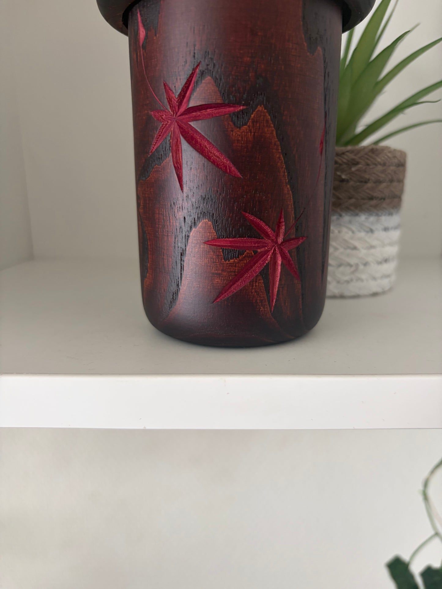 Beautiful vintage Gumma kokeshi by Usaburo