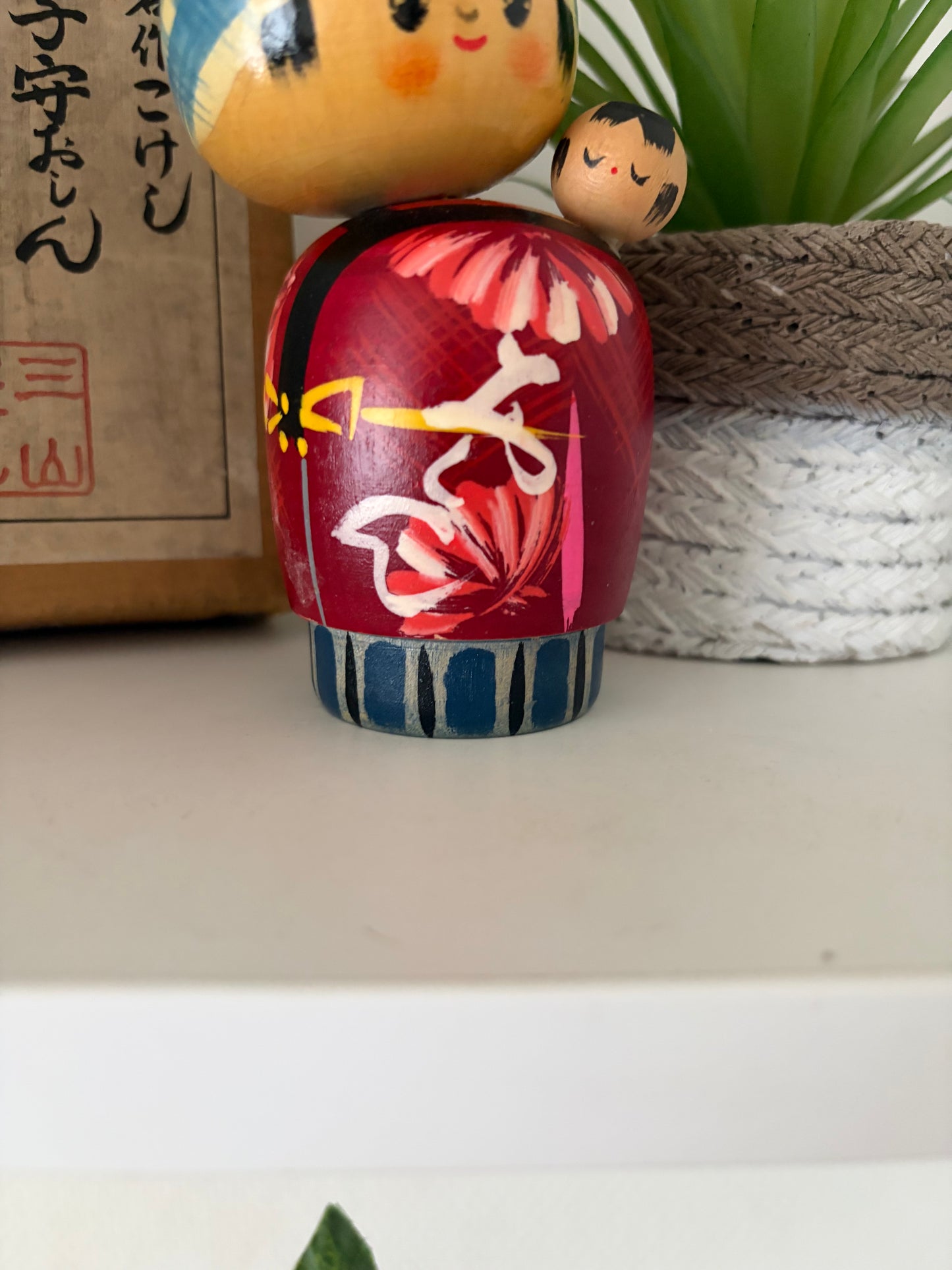 Vintage Sosaku kokeshi by Keiji Miyawa