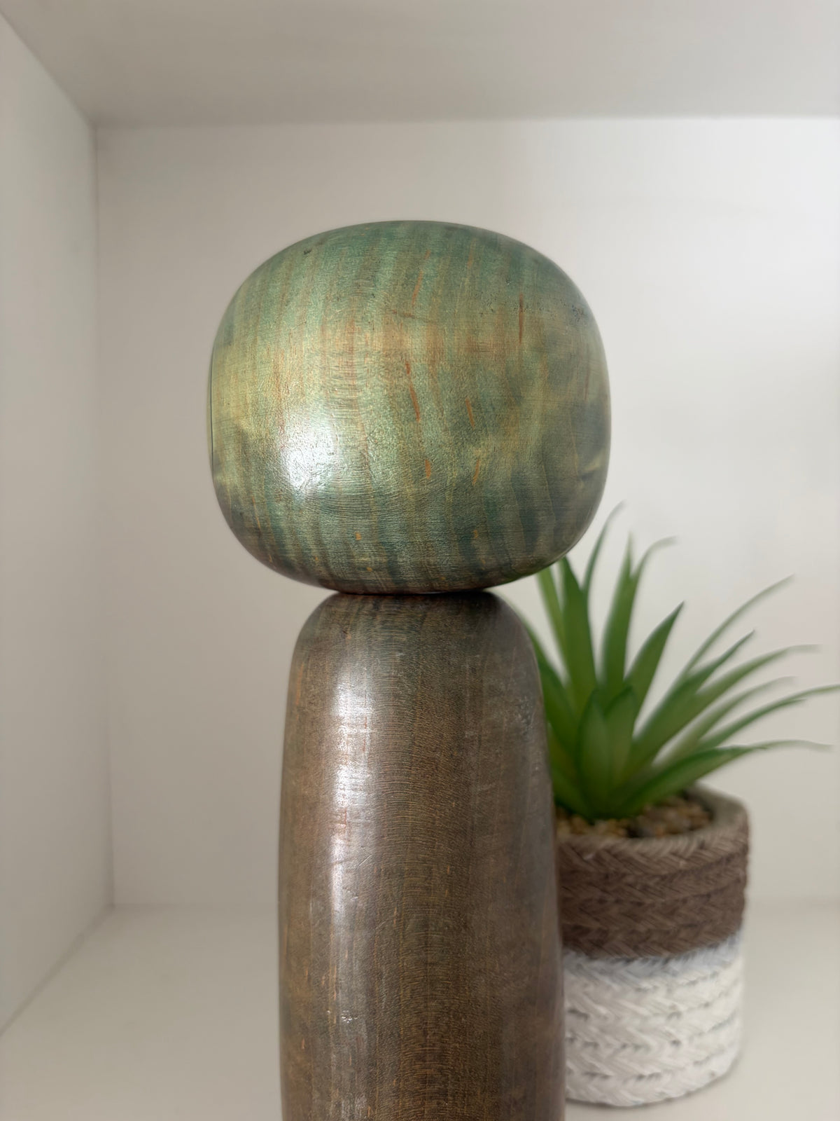Vintage Sosaku kokeshi by Kato Masami