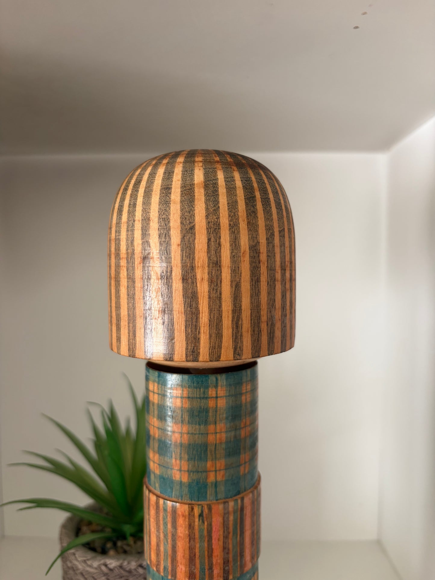 Rare vintage Sosaku kokeshi by Sansaku Sekiguchi (1925-2018)