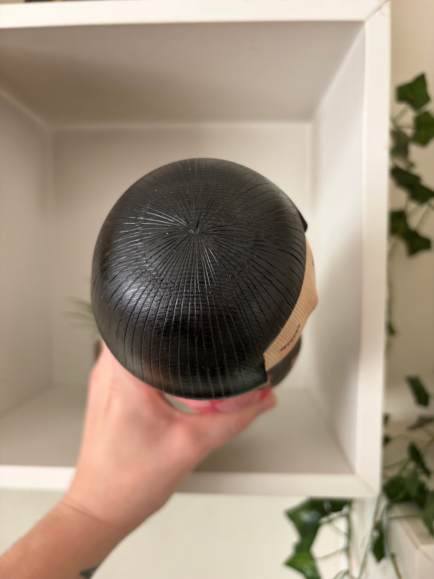 Unique Modern Sosaku kokeshi by Yuko Yamazaki - With box