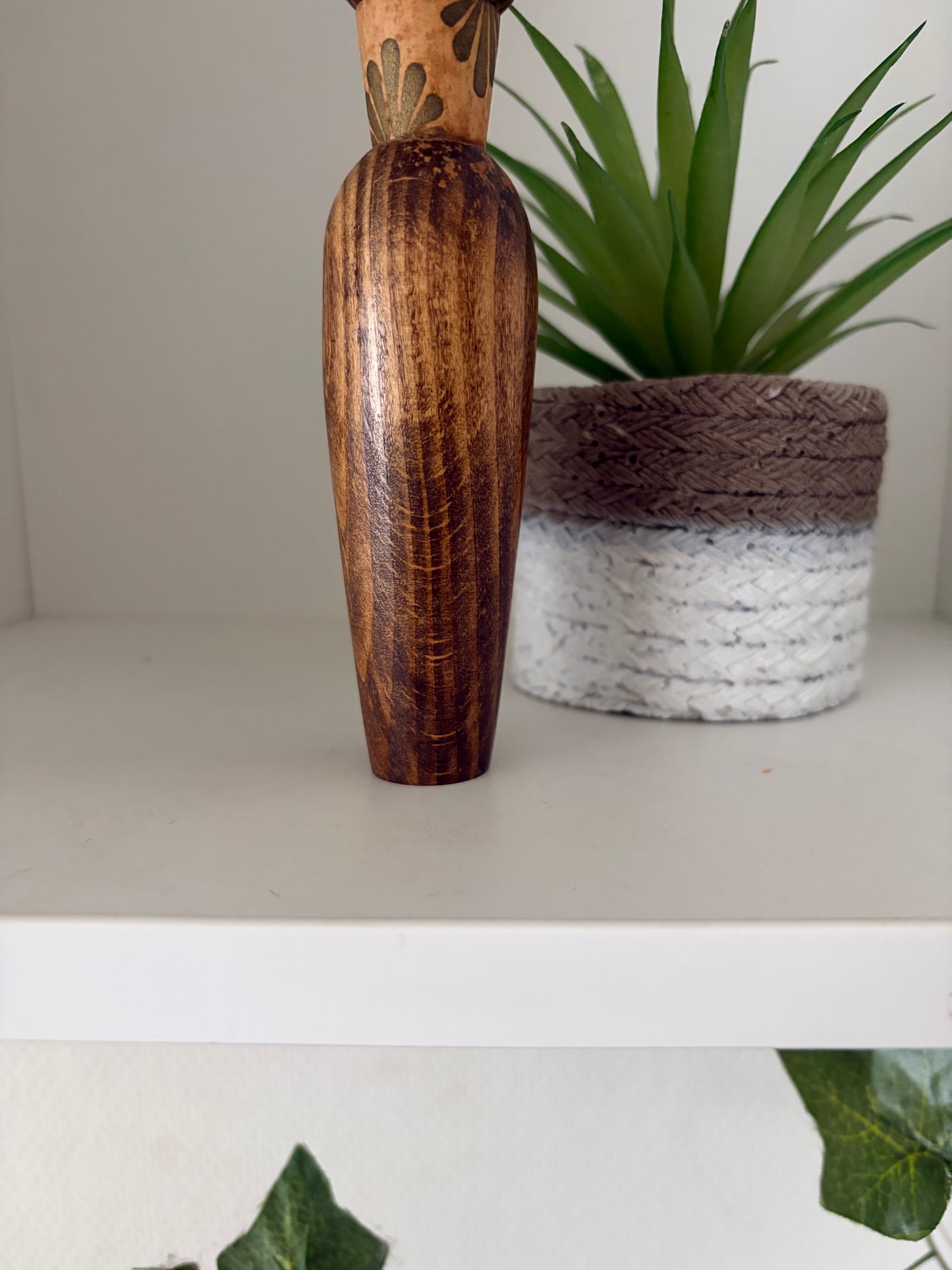 Rare Vintage Creative Kokeshi By Shido Shozan (1932-1995)