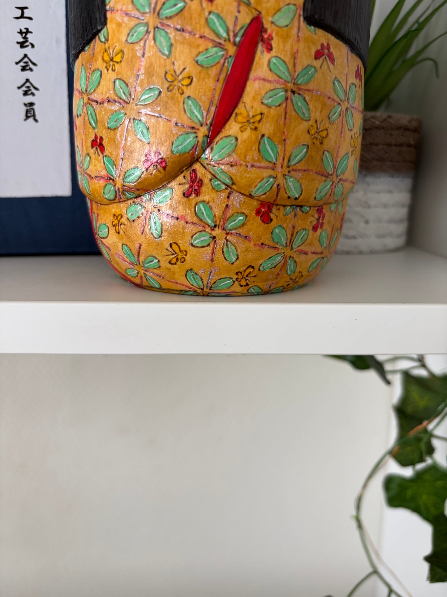 One off a kind Sosaku kokeshi by Megumi Nozawa