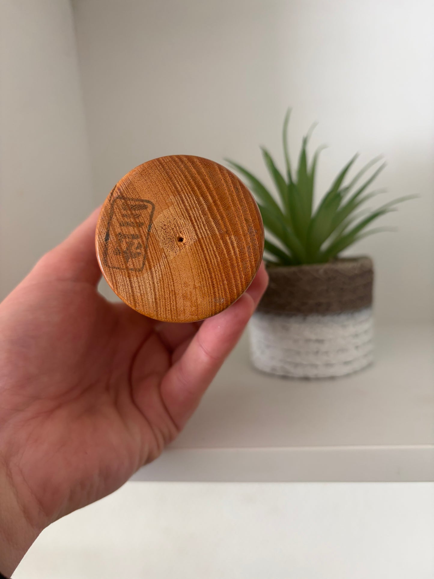 vintage creative kokeshi made by Sanpei Yamanaka (1926-2012)