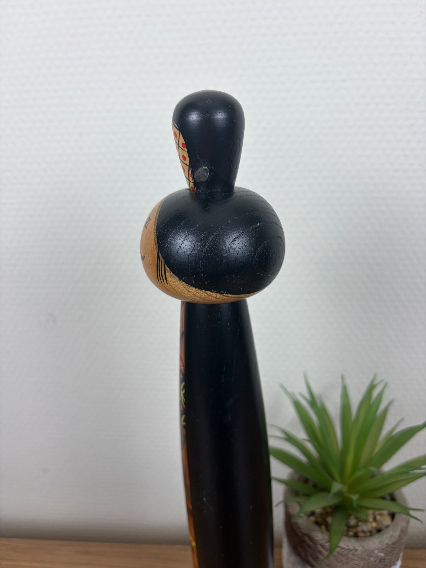 Rare vintage Gumma kokeshi by Kazuo Takamizawa (1927-)