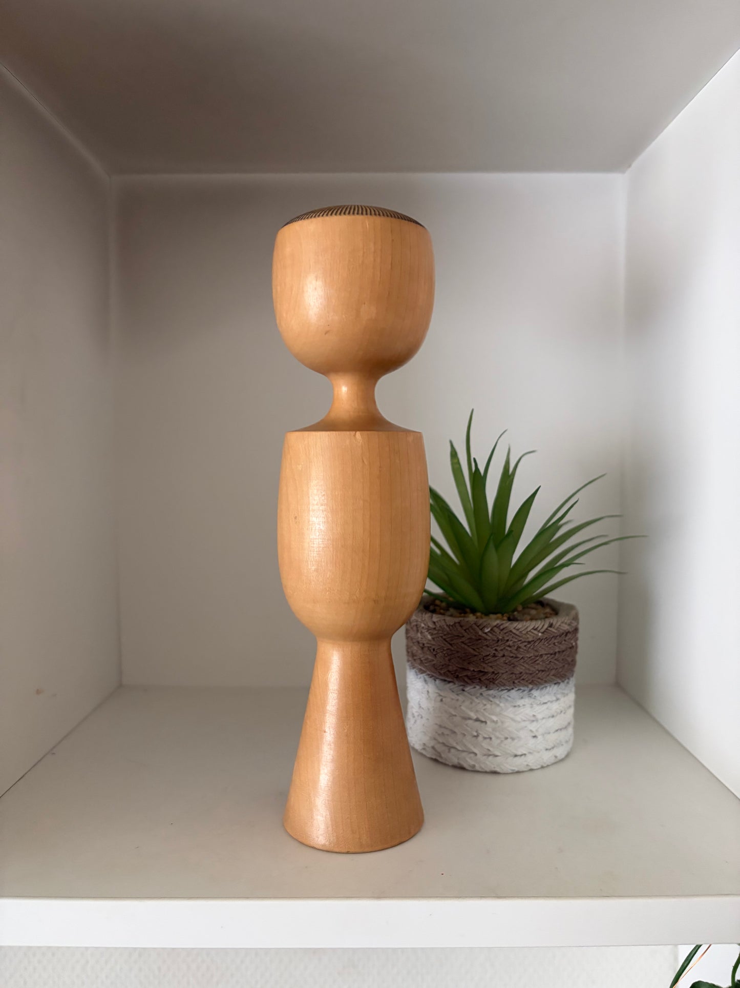 Rare Vintage Creative Kokeshi by Fukuju Yusa (1930-2001)