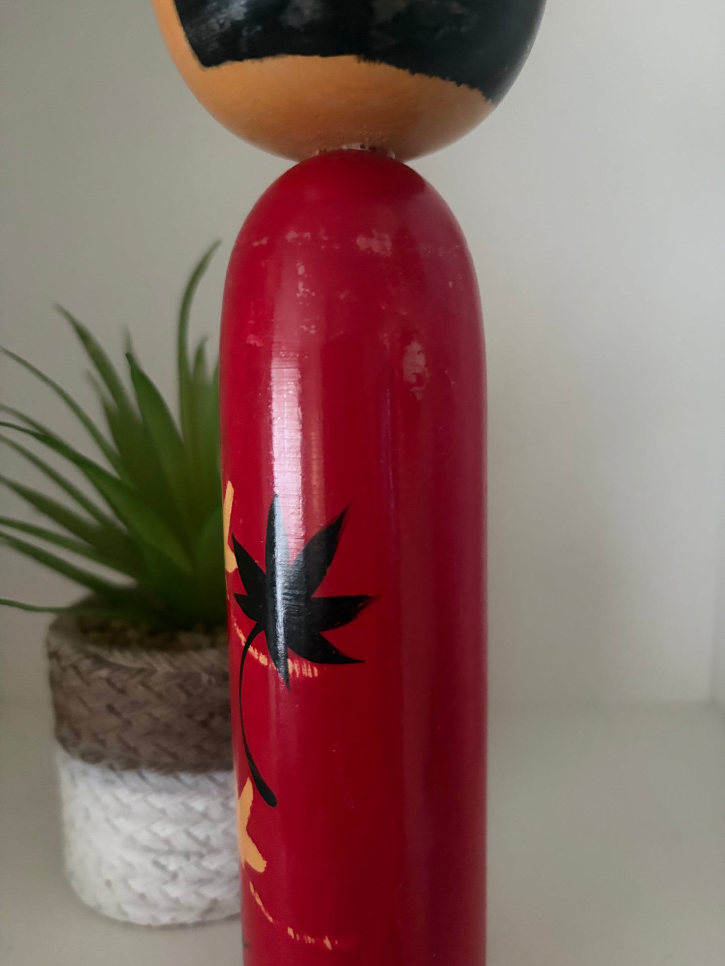 Rare vintage Sosaku kokeshi by Tanaka Harumasa (1916-1966)