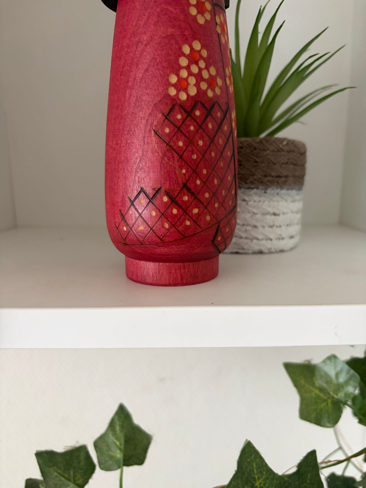 Vintage Gumma kokeshi by Kazuo Takamizawa