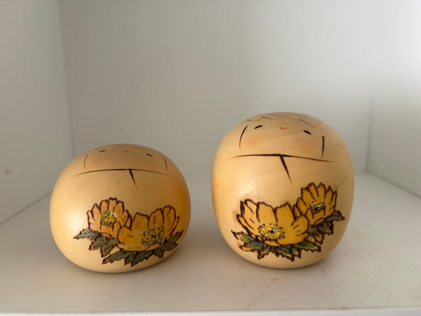Vintage creative kokeshi by Usaburo