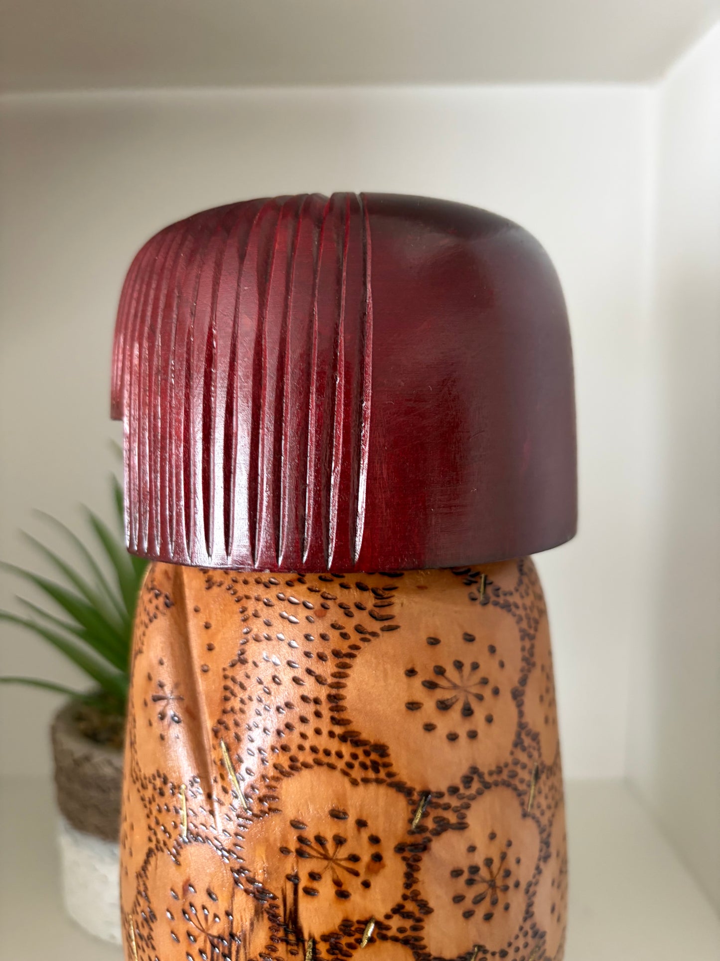 Vintage Sosaku Kokeshi By Ohtani Yoshio (1936-)