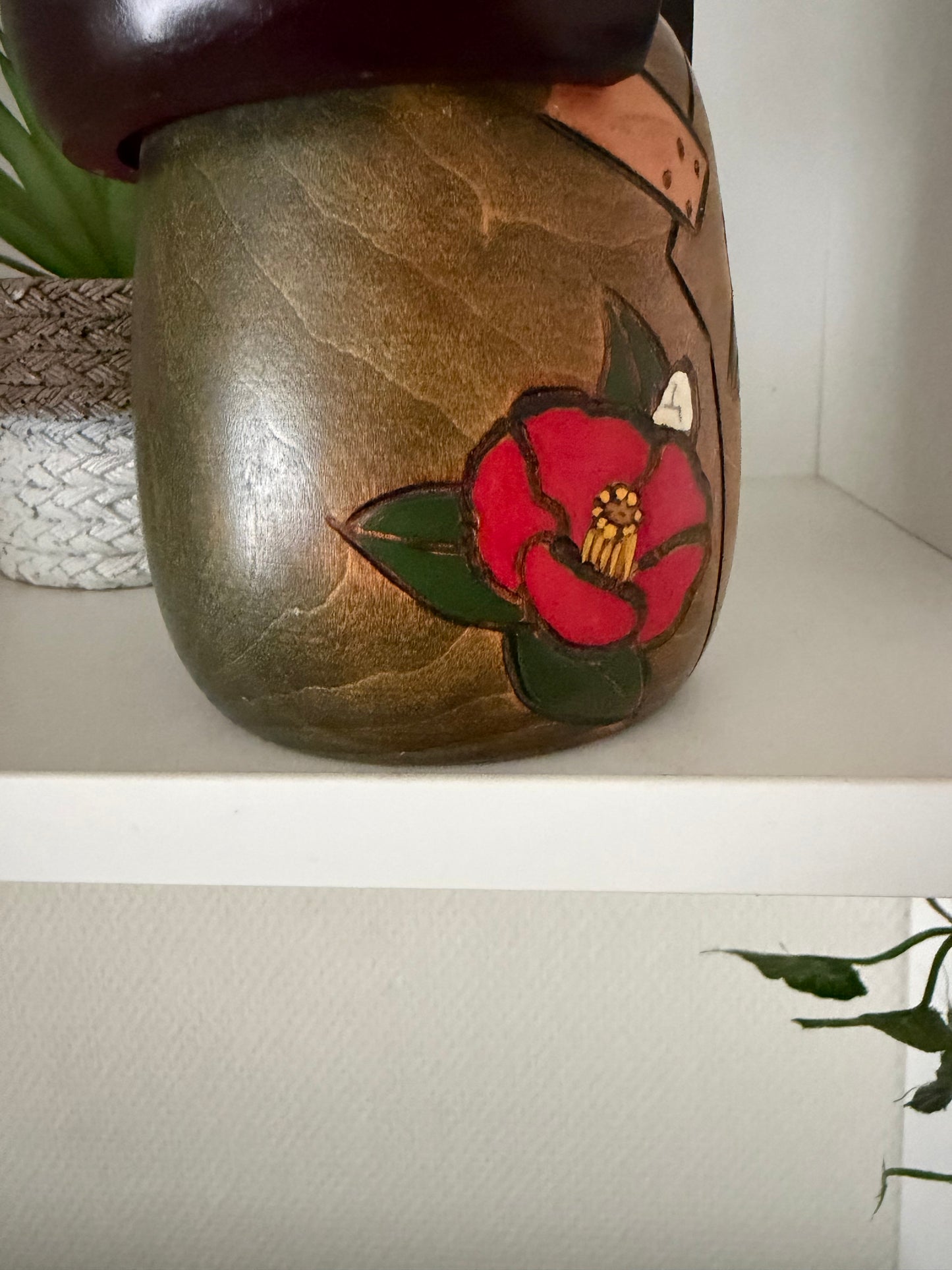 Vintage Gumma kokeshi by Kisaku