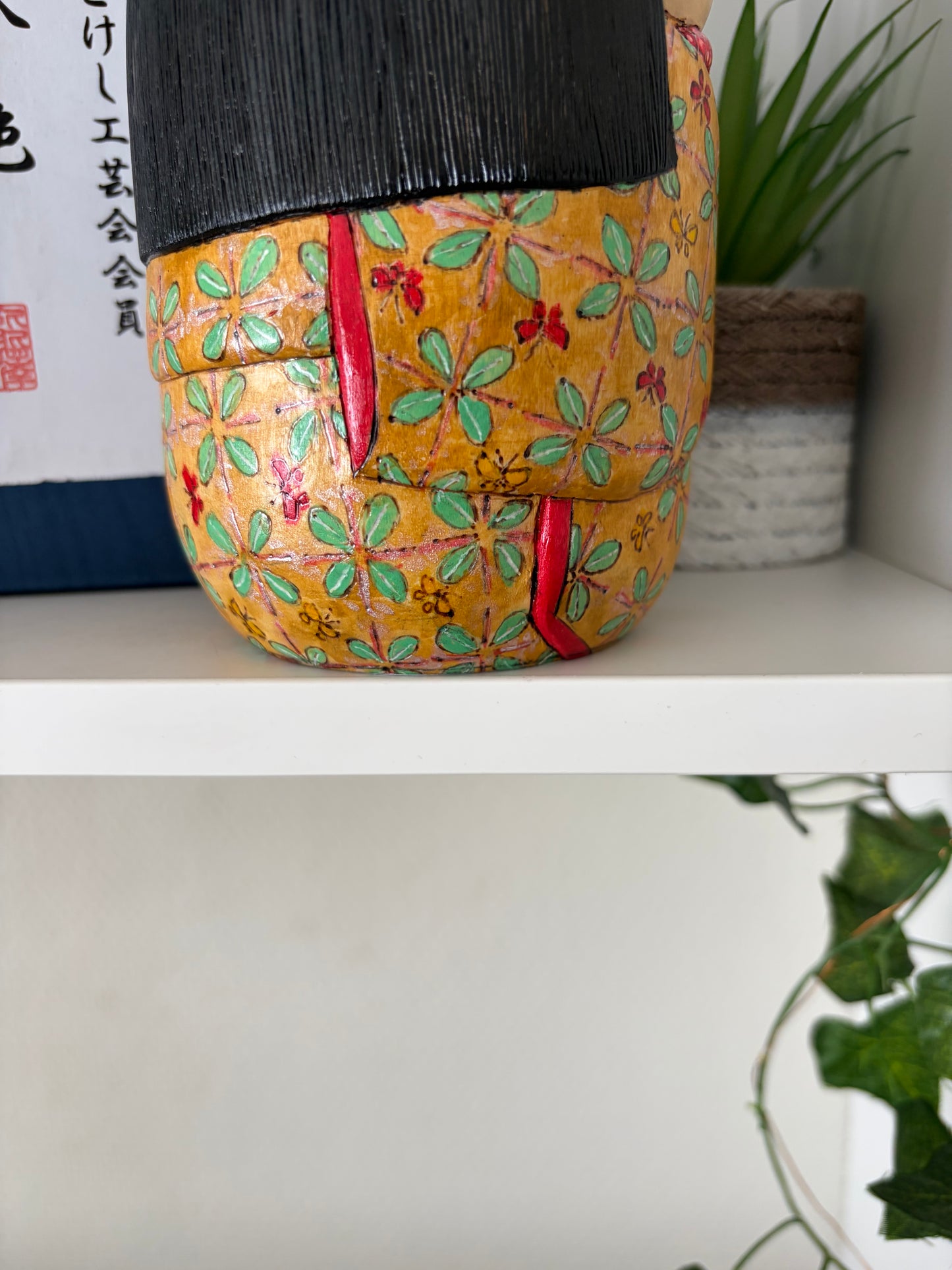 One off a kind Sosaku kokeshi by Megumi Nozawa