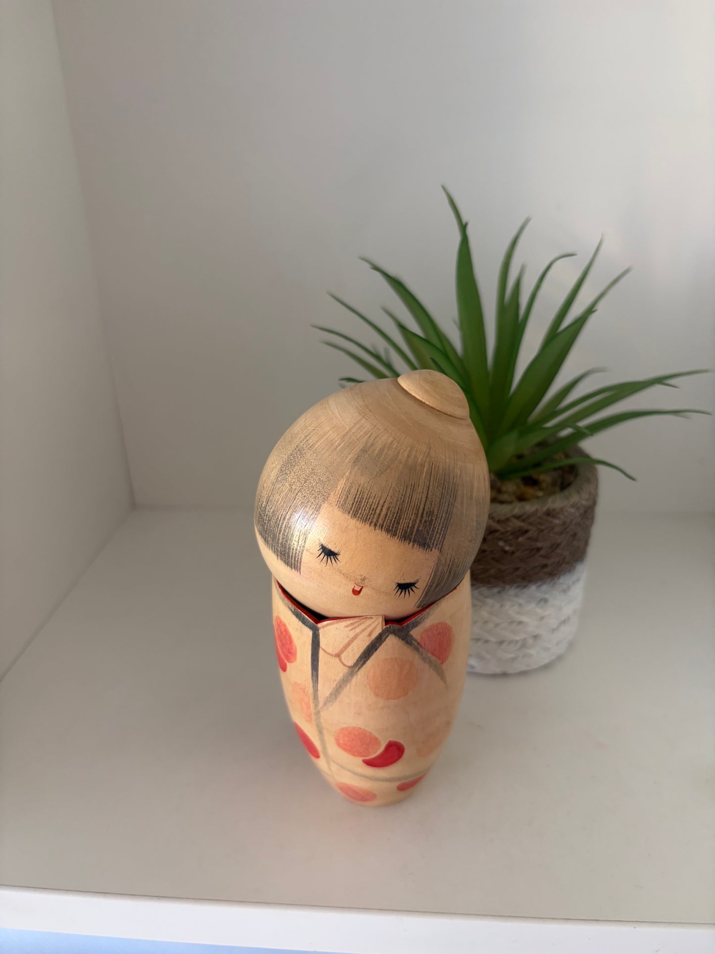 Vintage Sosaku kokeshi by Sansaku Sekiguchi (1925-2018)