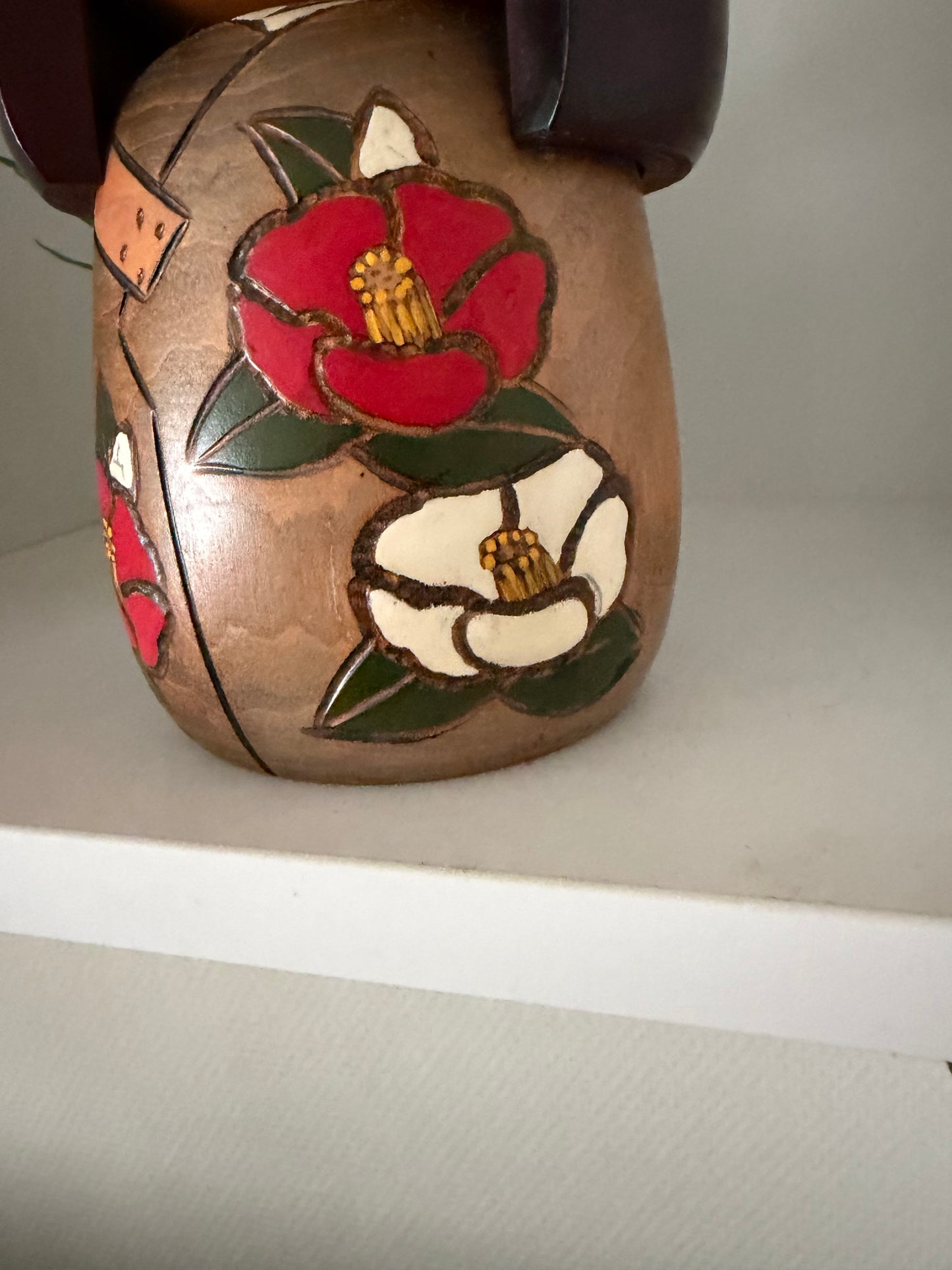 Vintage Gumma kokeshi by Kisaku