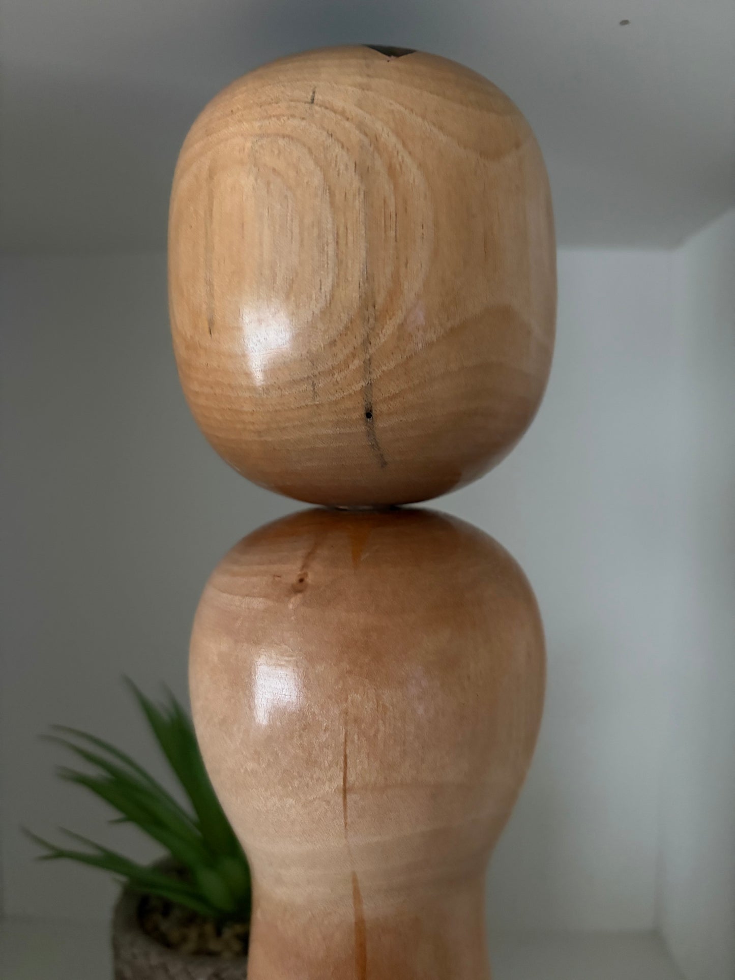 Vintage Japanese Sosaku Kokeshi by Kiyohara Takao (1916-)