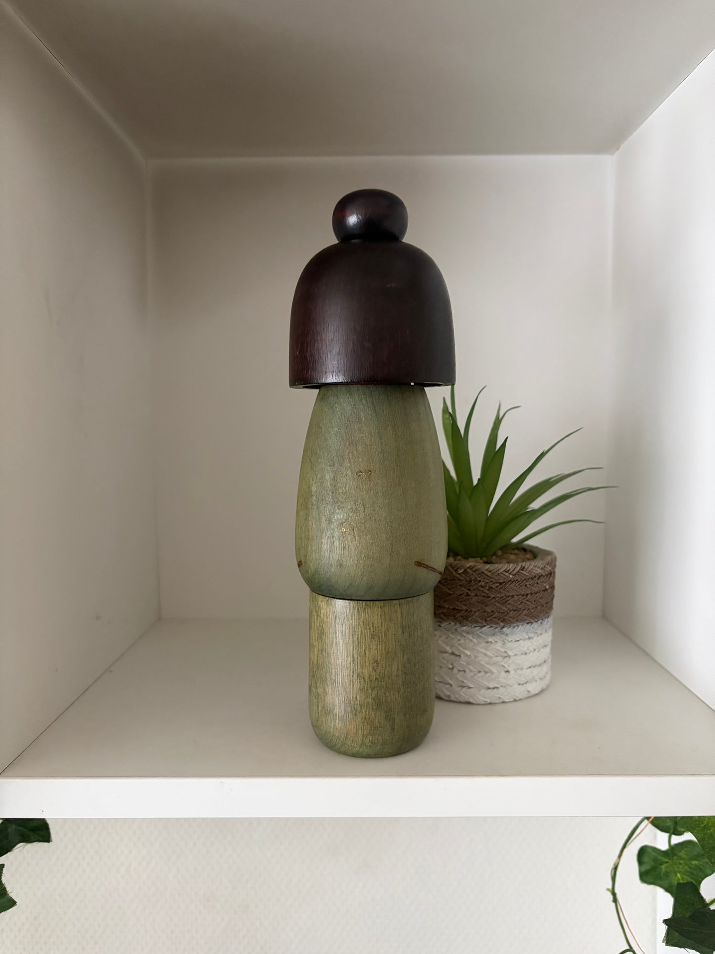 Vintage Gumma Kokeshi By Kazuo Takamizawa (1927-)