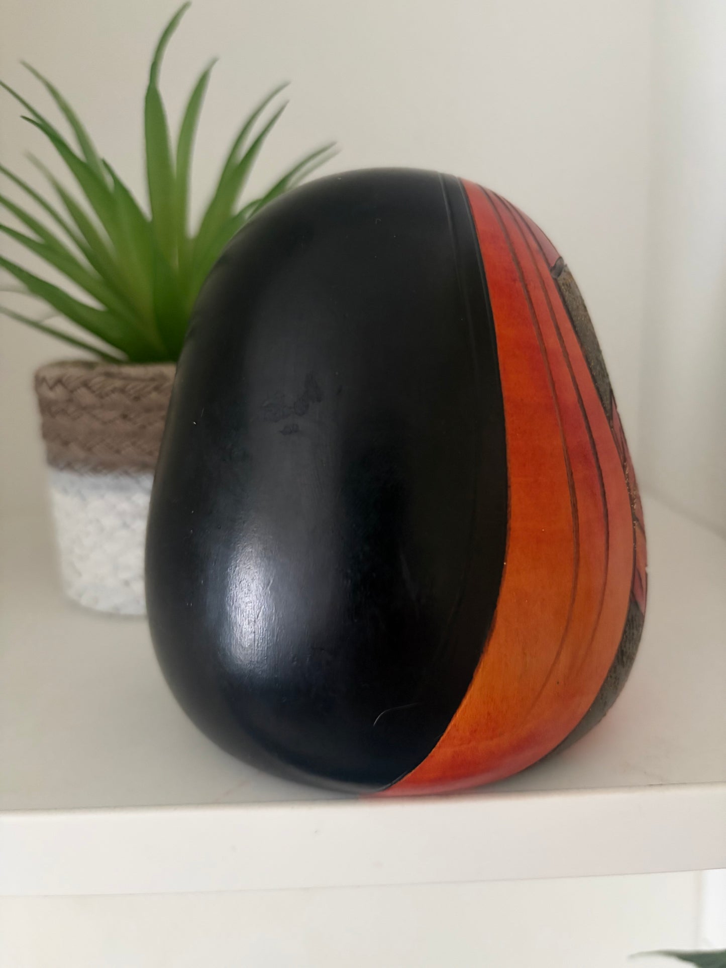 Beautiful vintage creative Kokeshi by Toshio Sekiguchi (1947-)