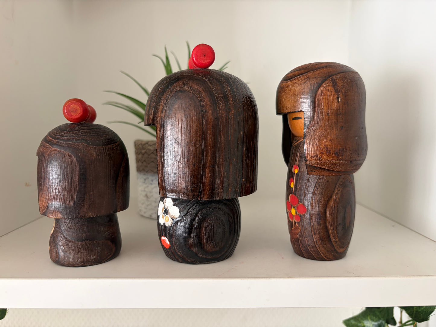 Set off 3 vintage Sosaku kokeshi
