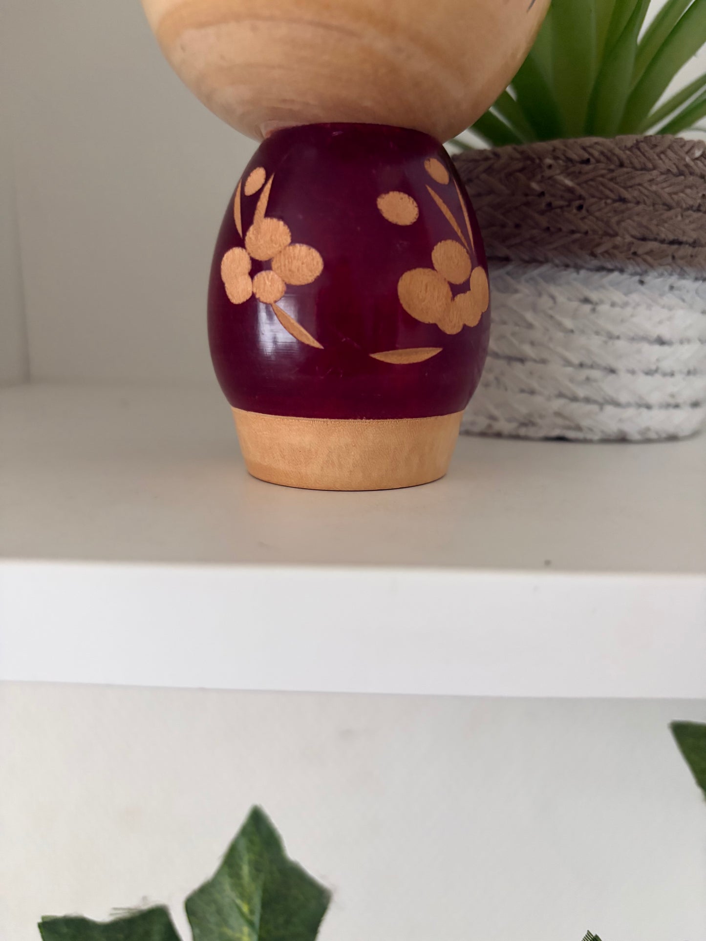 Rare vintage Sosaku kokeshi by Yuji Kawase (1938-)