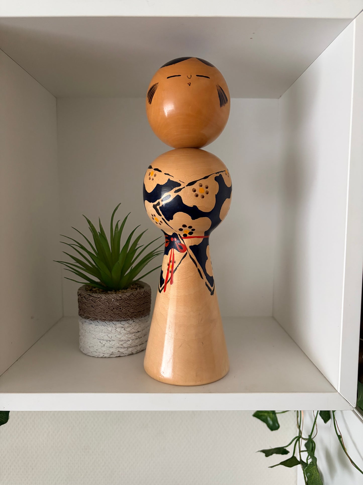Vintage Japanese Sosaku Kokeshi by Kiyohara Takao (1916-)